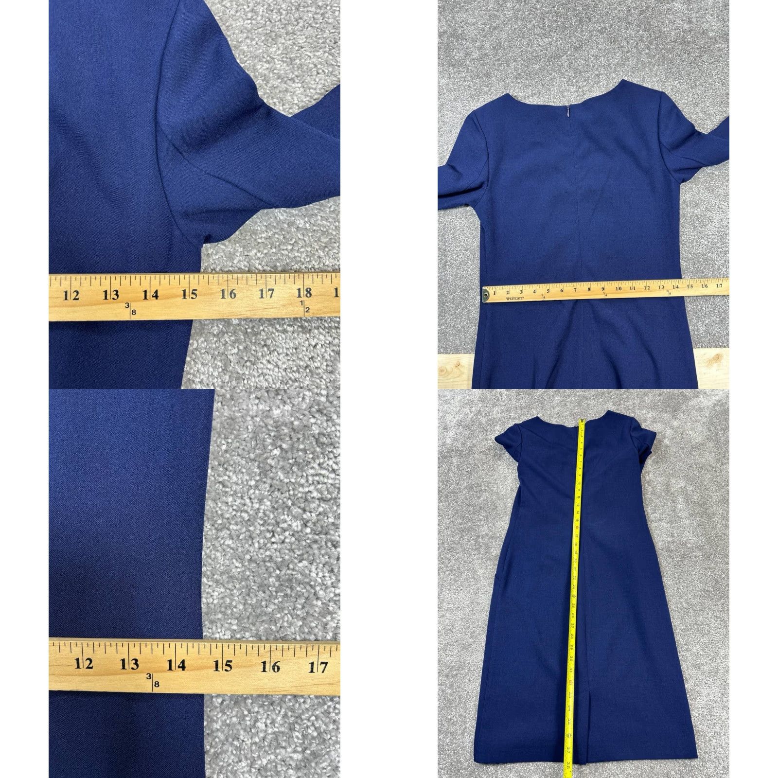 M.M.LaFleur MM.LaFleur Dress Womens 2 Blue Blouson Shirt? Size XS / US 0-2 / IT 36-38 - 8 Thumbnail