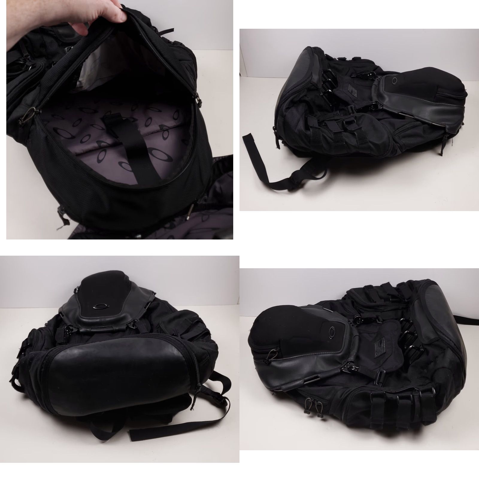 Oakley Oakley Kitchen Sink Backpack Stealth Black 34L Laptop Tactical Hiking Men Backpack Black 34L Navy? Size ONE SIZE - 8 Thumbnail