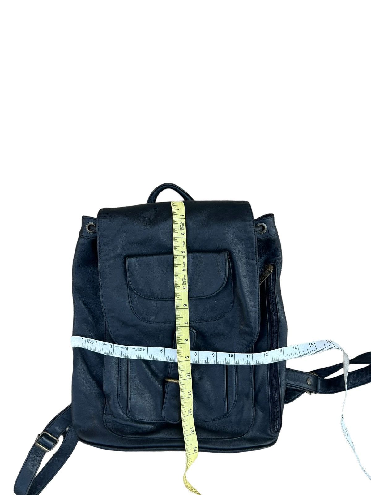 Backpack Bree Leather Vintage BREE All Black Leather Backpack Grailed