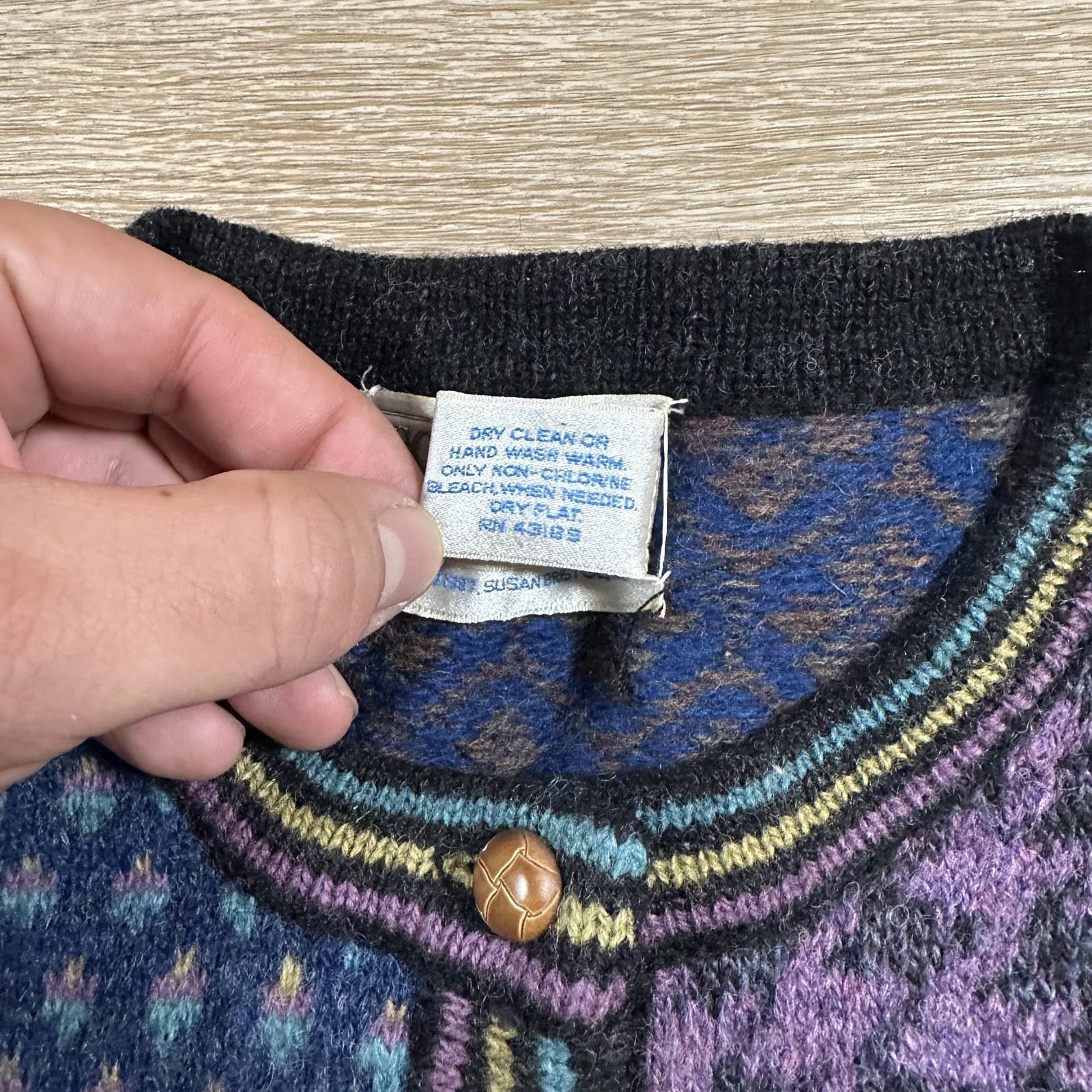 Other Components Susan Bristol sleeveless patchwork wool sweater Size M / US 6-8 / IT 42-44 - 5 Thumbnail