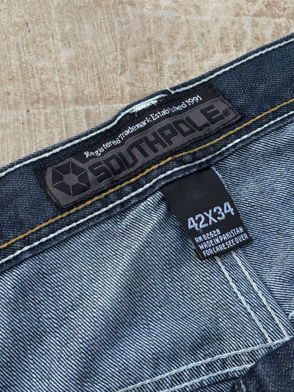 Southpole Vintage 90s Southpole y2k Brown Tabs Size US 42 / EU 58 - 7 Thumbnail