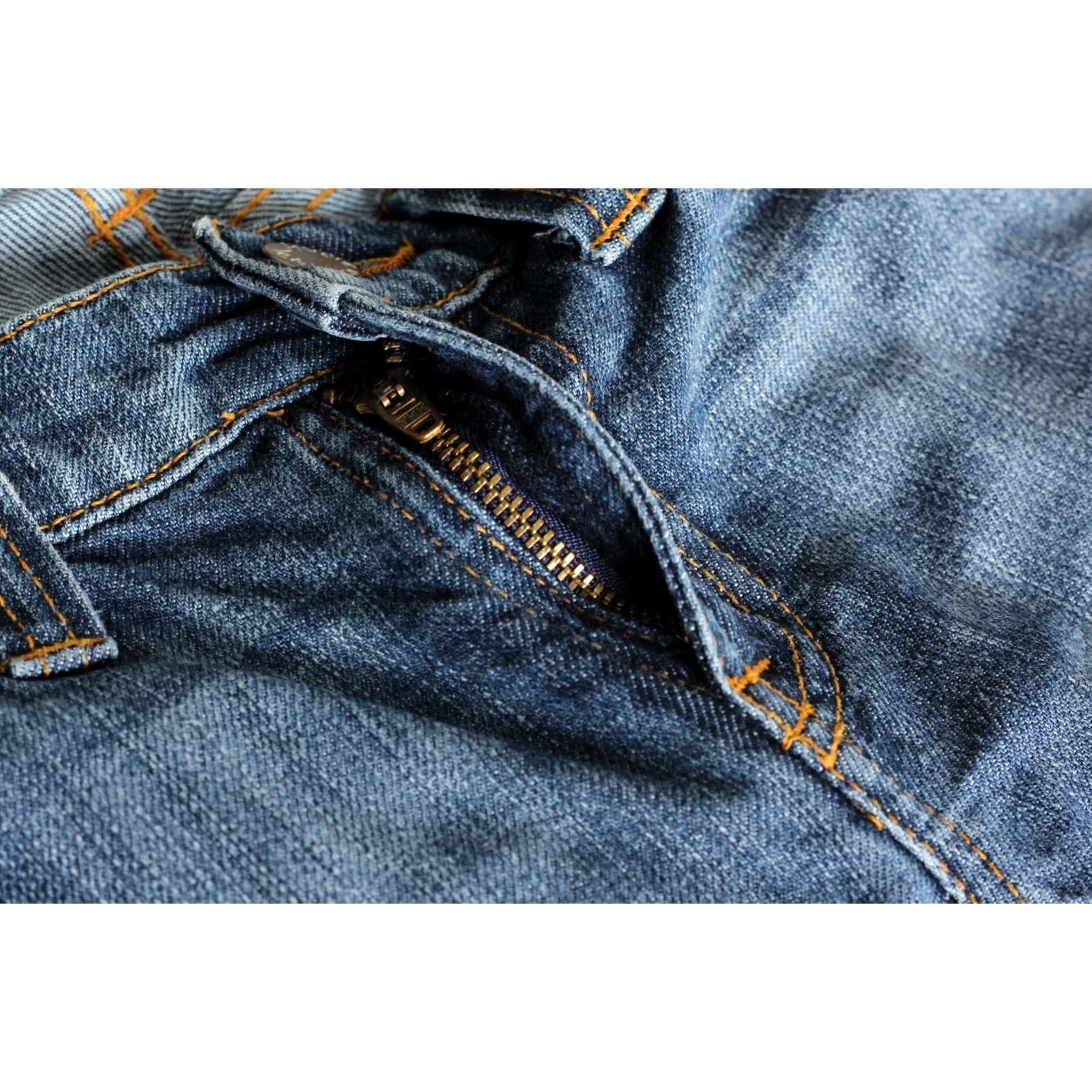 Nudie Jeans NUDIE JEANS NARROW BOOT Blue Nightrider Bootcut Jeans Women W25 L32 DZ4242 Size 42" / US 20 - 5 Thumbnail