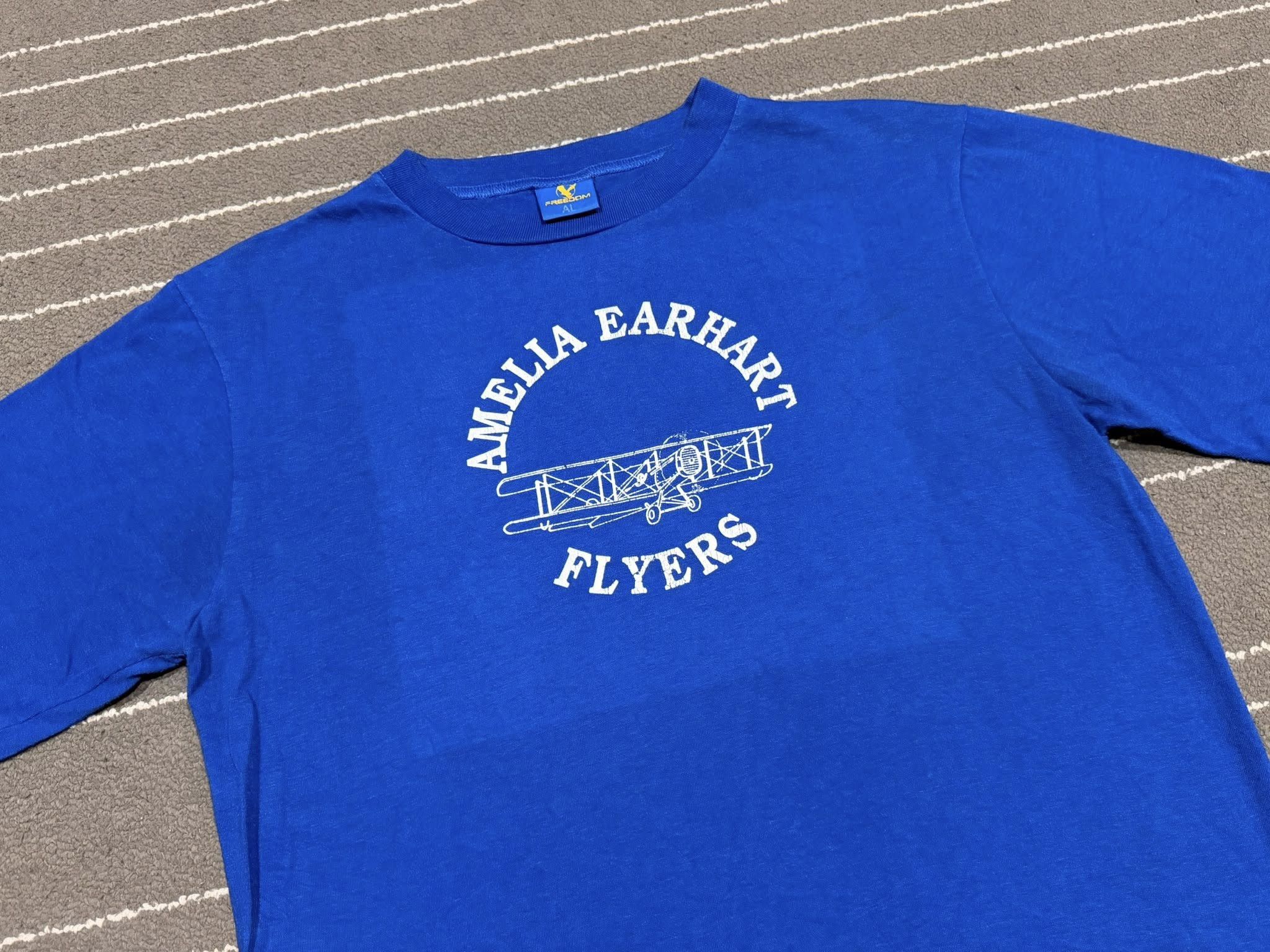 Vintage Vintage AMELIA EARHART FLYERS TEE S 1614 Size US S / EU 44-46 / 1 - 6 Thumbnail