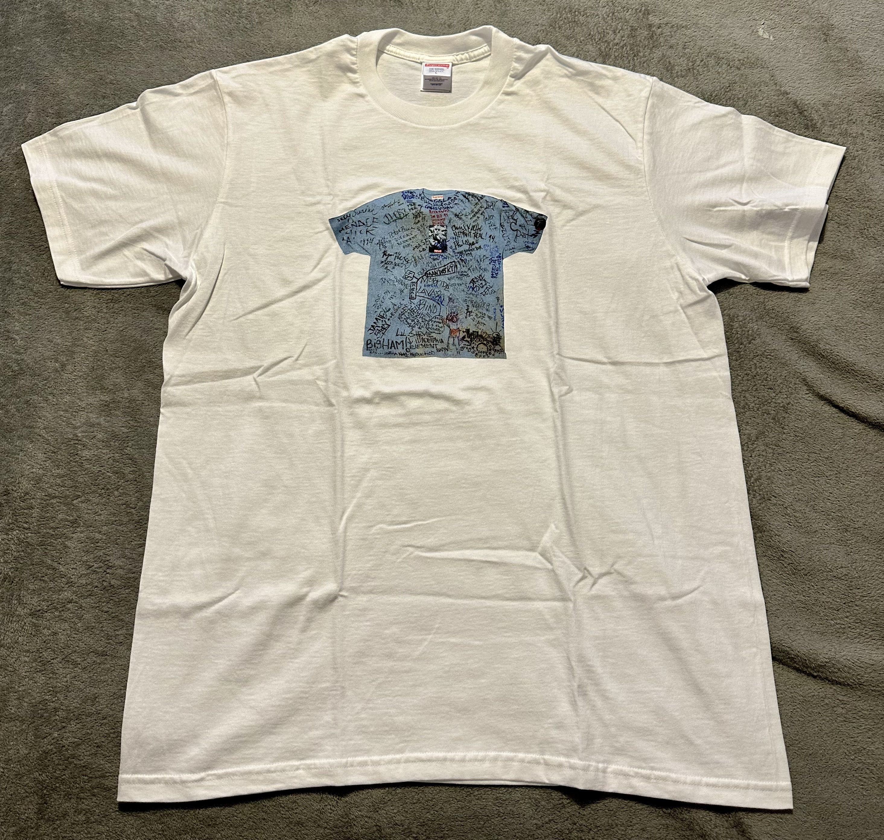 Supreme 30th Anniversary Tee First Ever Supreme Shirt Supreme 30th Anniversary First Tee \"Red\"