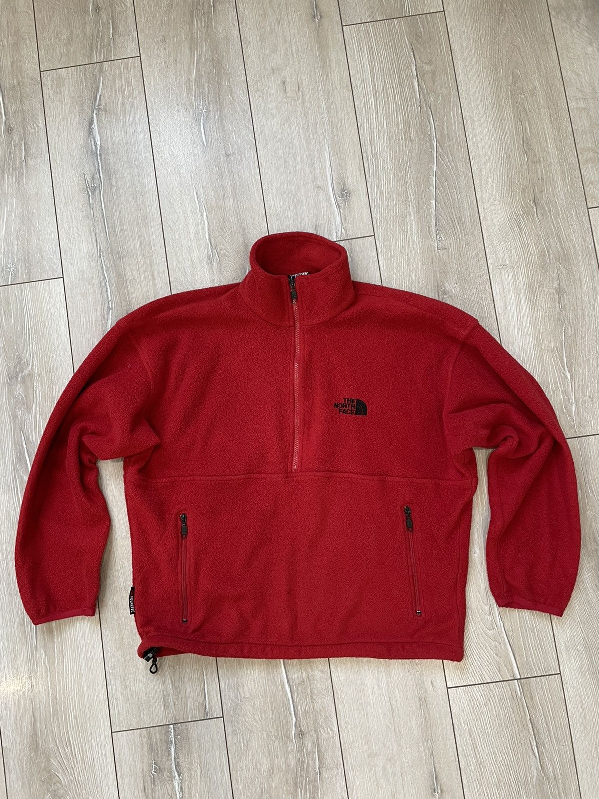 The North Face × Vintage Vintage The North Face Zipper fleece Jacket Size US L / EU 52-54 / 3 - 1 Thumbnail