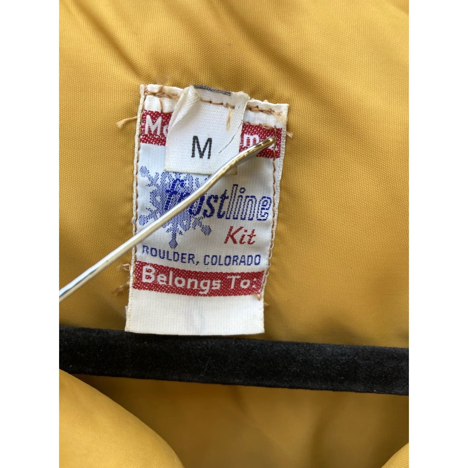 Vintage VINTAGE Frostline Kit Men's Puffer Jacket Yellow M Full Zip Pockets 70s Classic Size US M / EU 48-50 / 2 - 3 Thumbnail
