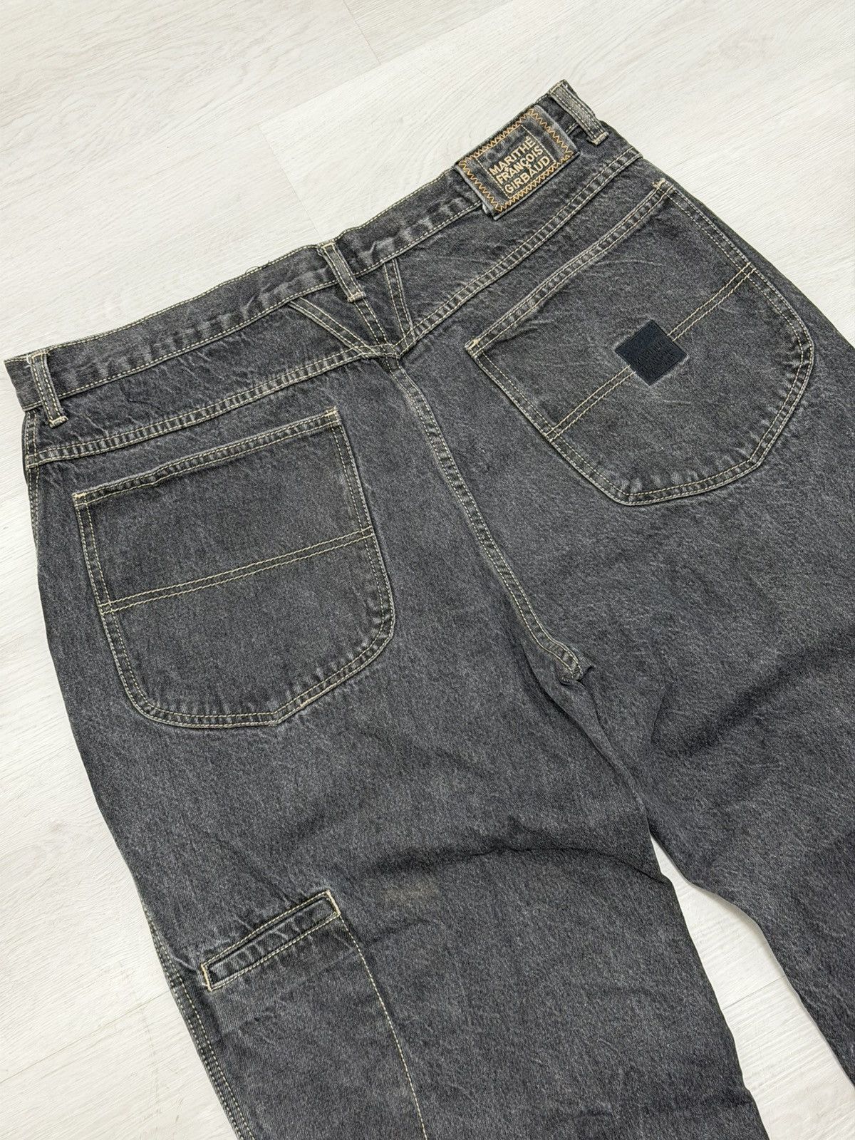 Marithe + Francois Girbaud Vintage Y2K Marithe Francois Girbaud Baggy Jeans WideLeg 38M Size US 38 / EU 54 - 3 Thumbnail
