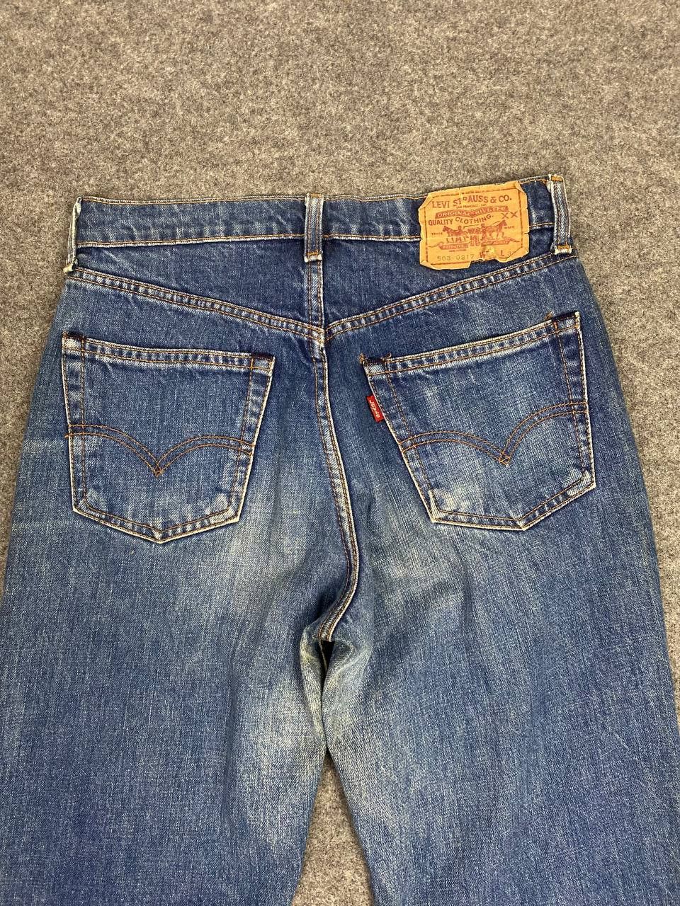 Levi's vintage levis 503-0217 denim nice design Size US 30 / EU 46 - 3 Thumbnail