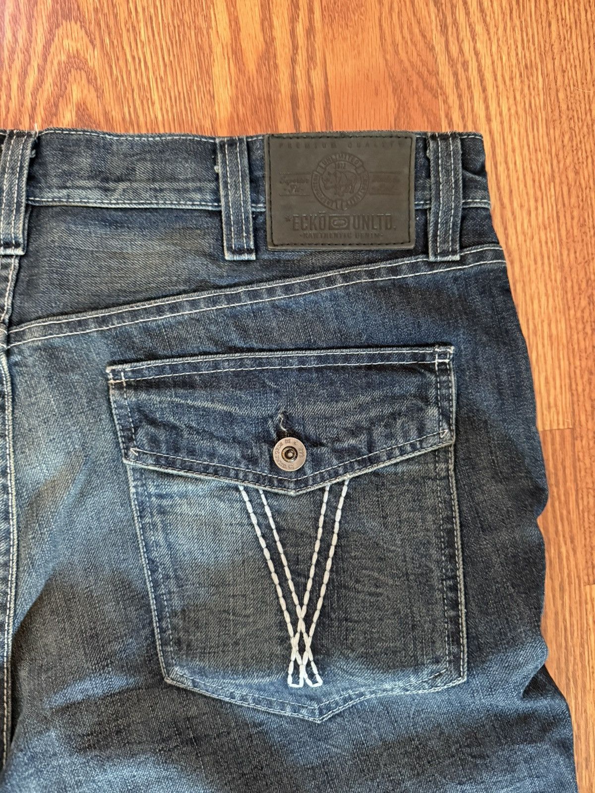 Ecko Unltd. Vintage Ecko Unlimited Straight Leg Denim Jeans Size US 40 / EU 56 - 1 Thumbnail