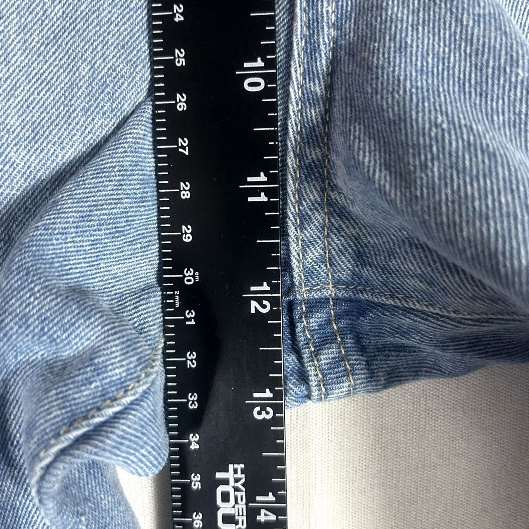 Forever 21 Forever 21 Jeans Woman 27 Blue High Rise 100% Cotton Denim 90s Y2K Mom Jeans Womens Size 27" / US 4 / IT 40 - 6 Thumbnail