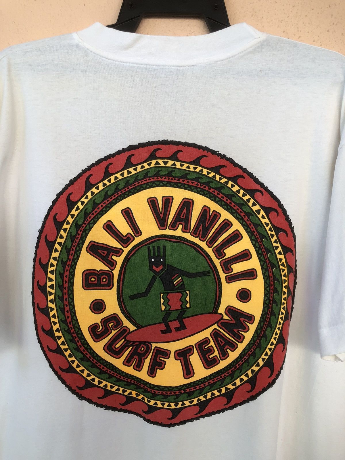 Vintage Vintage 90s BALI VANILLI surf team Surfing Tee Size US XL / EU 56 / 4 - 3 Thumbnail