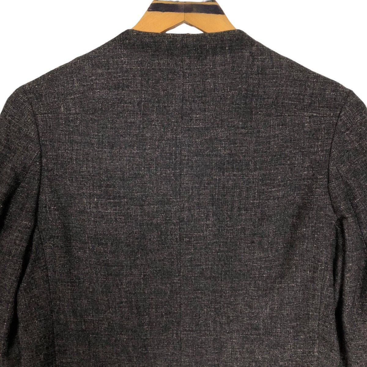 Yohji Yamamoto Vintage Yohji Yamamoto Femme 1998 A/W Cutaway Wool Jacket Size XS / US 0-2 / IT 36-38 - 12 Thumbnail