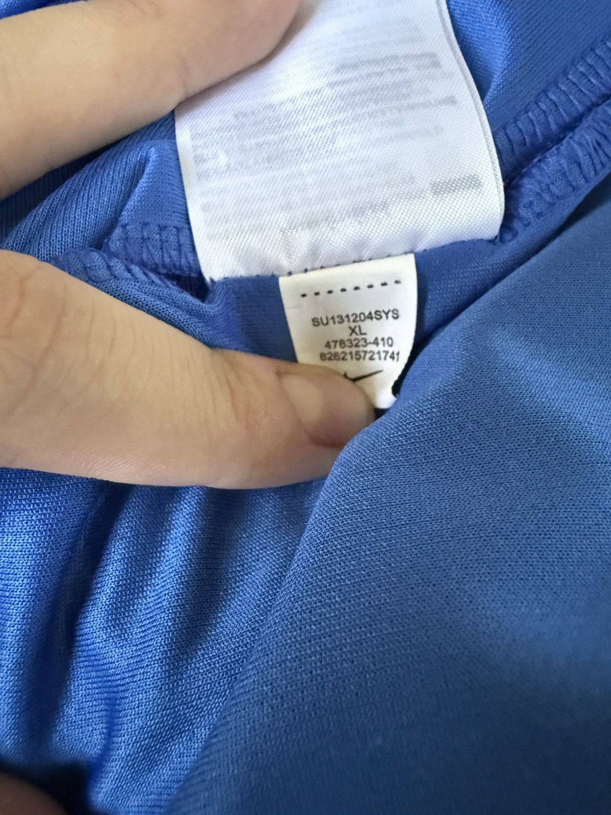 Nike 2015 Nike Inter Milan Home Jersey #13 Mitarotonda Size US XL / EU 56 / 4 - 10 Thumbnail