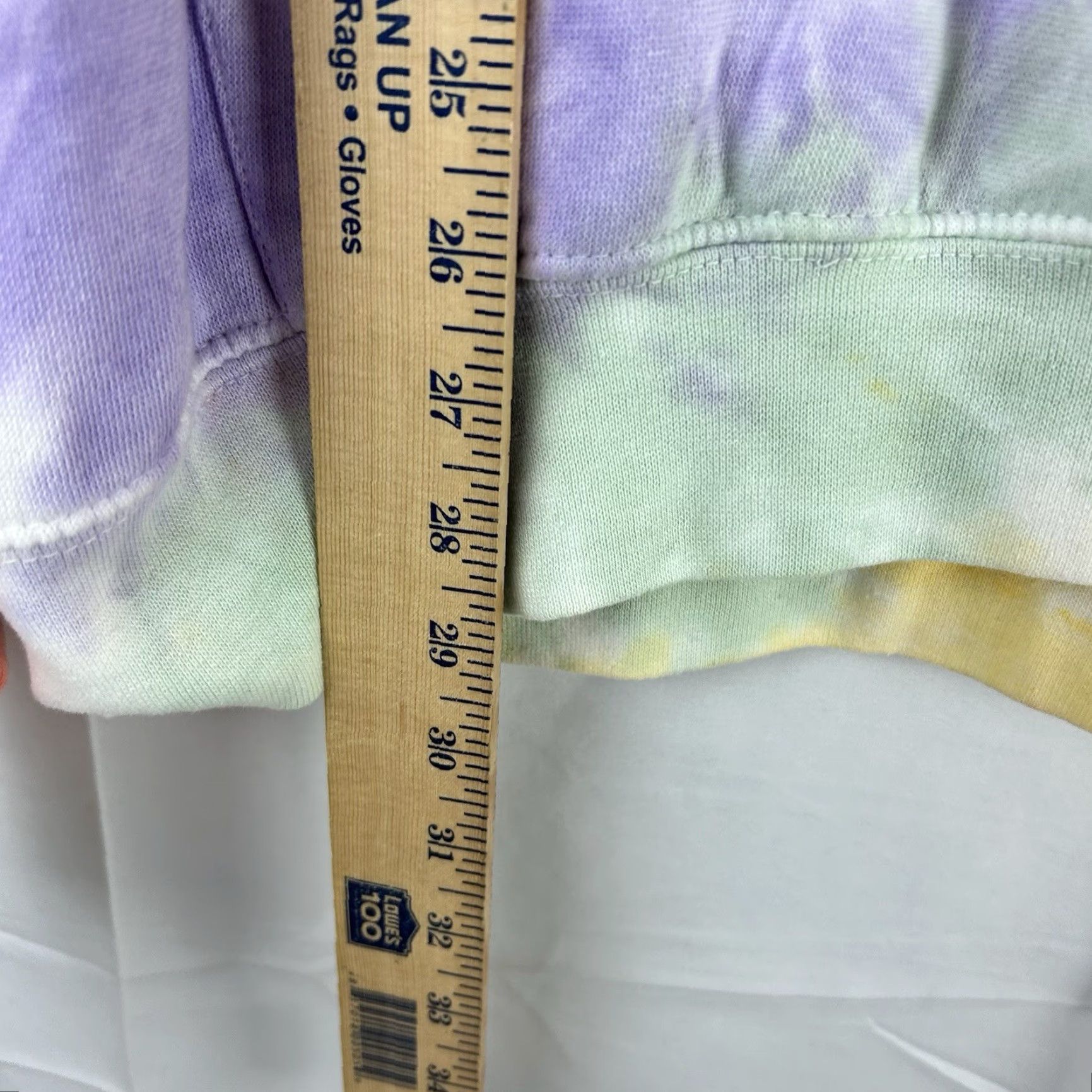 Vintage WRLDINVSN Sweatshirt Hoodie Mens Large Tie Dye Graphic Print Hooded Pullover Pockets Streetwear VSN Trust in Your VSN Size US L / EU 52-54 / 3 - 6 Thumbnail