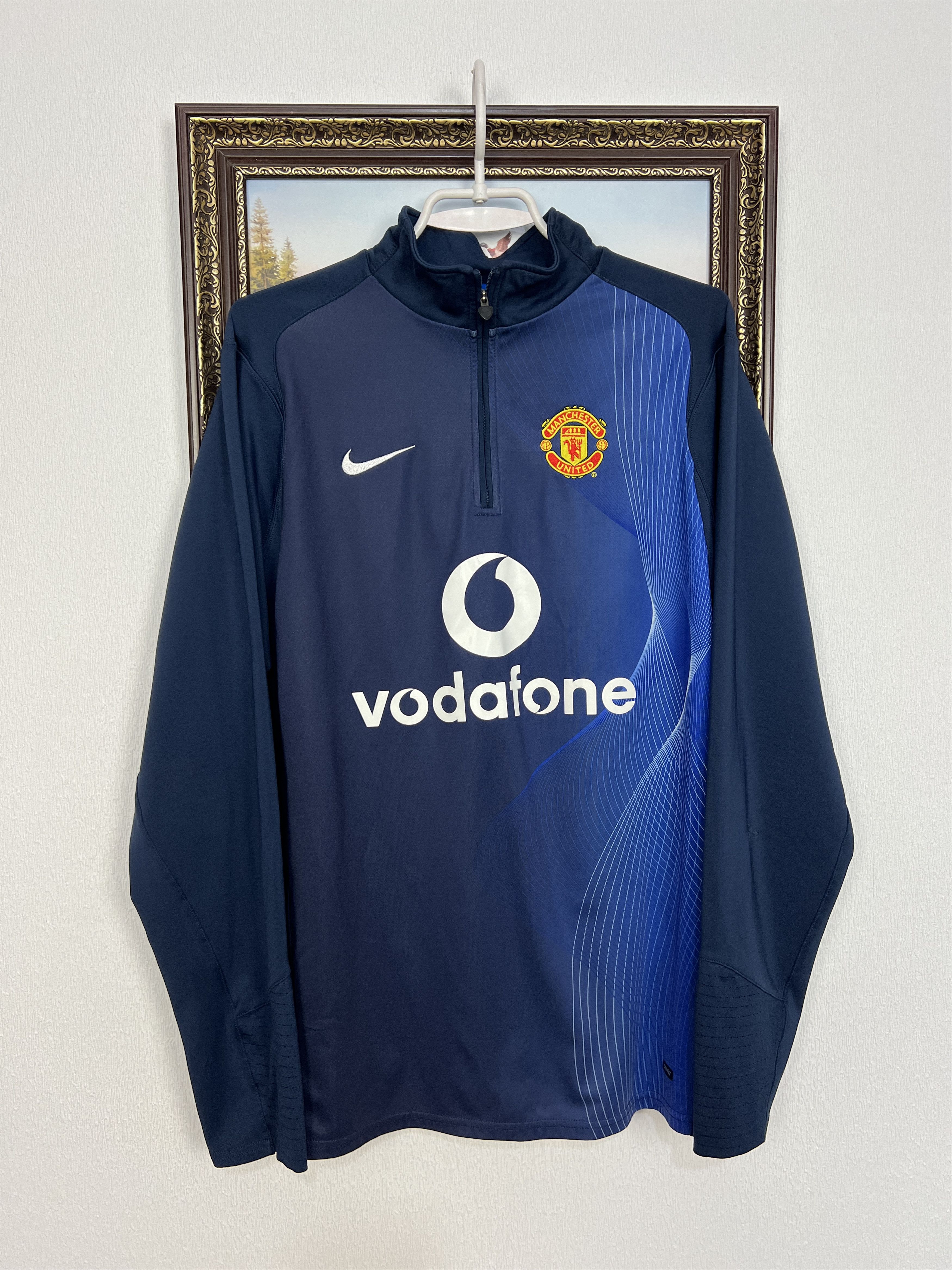 Nike Manchester United Football Train Sweatshirt Track Top Size US L / EU 52-54 / 3 - 1 Thumbnail