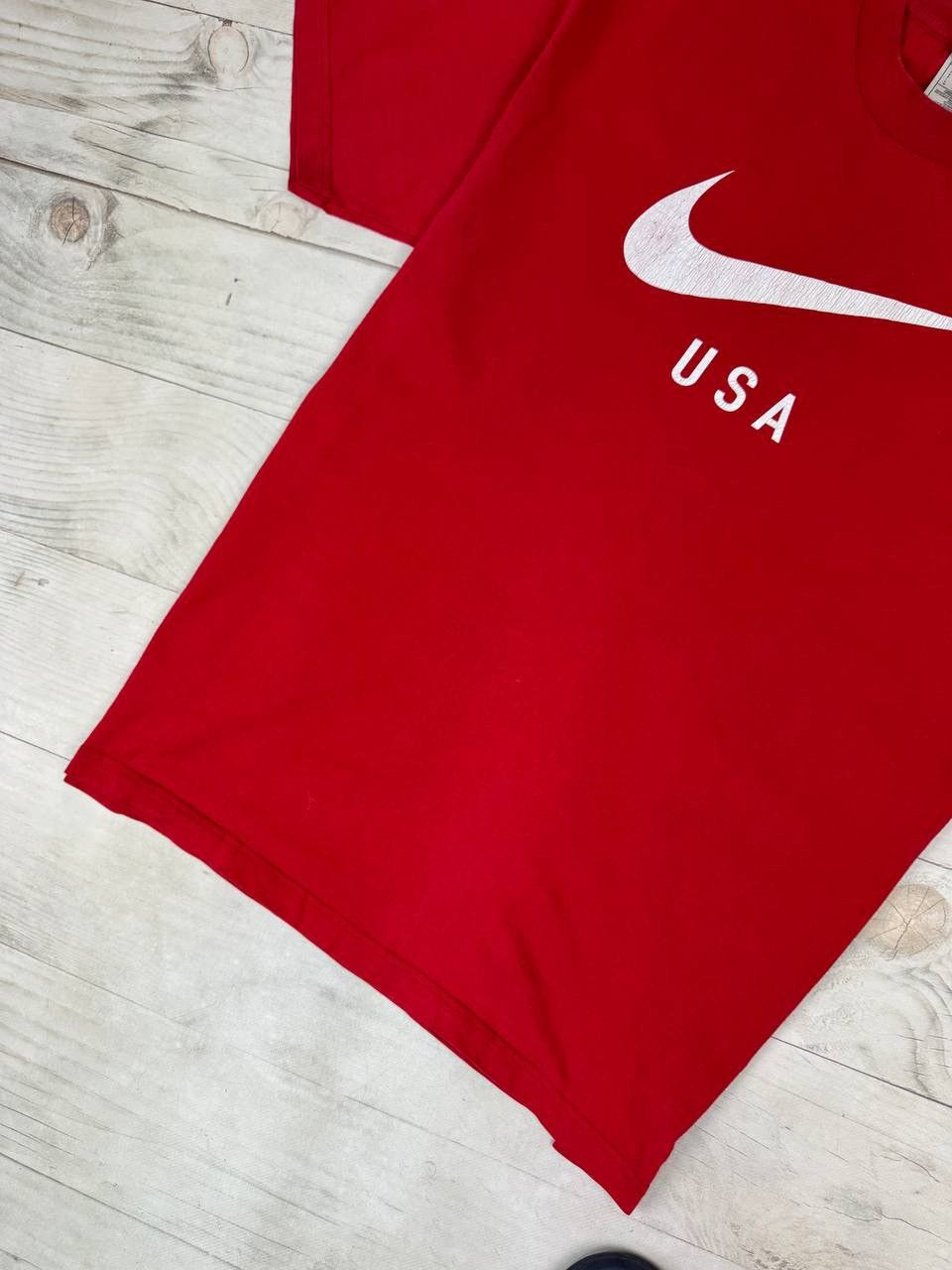 Nike Vintage Nike USA T Shirt Big Logo Size US L / EU 52-54 / 3 - 4 Thumbnail