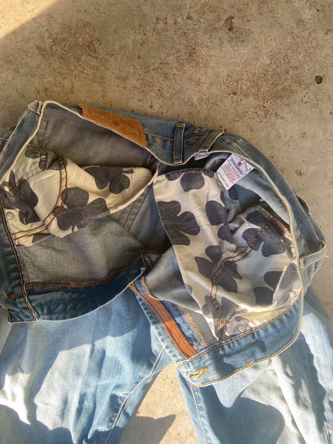 Junya Watanabe × Lucky Brand × Vintage Vintage Y2k Baggy denim feel like Jnco Size US 32 / EU 48 - 5 Thumbnail