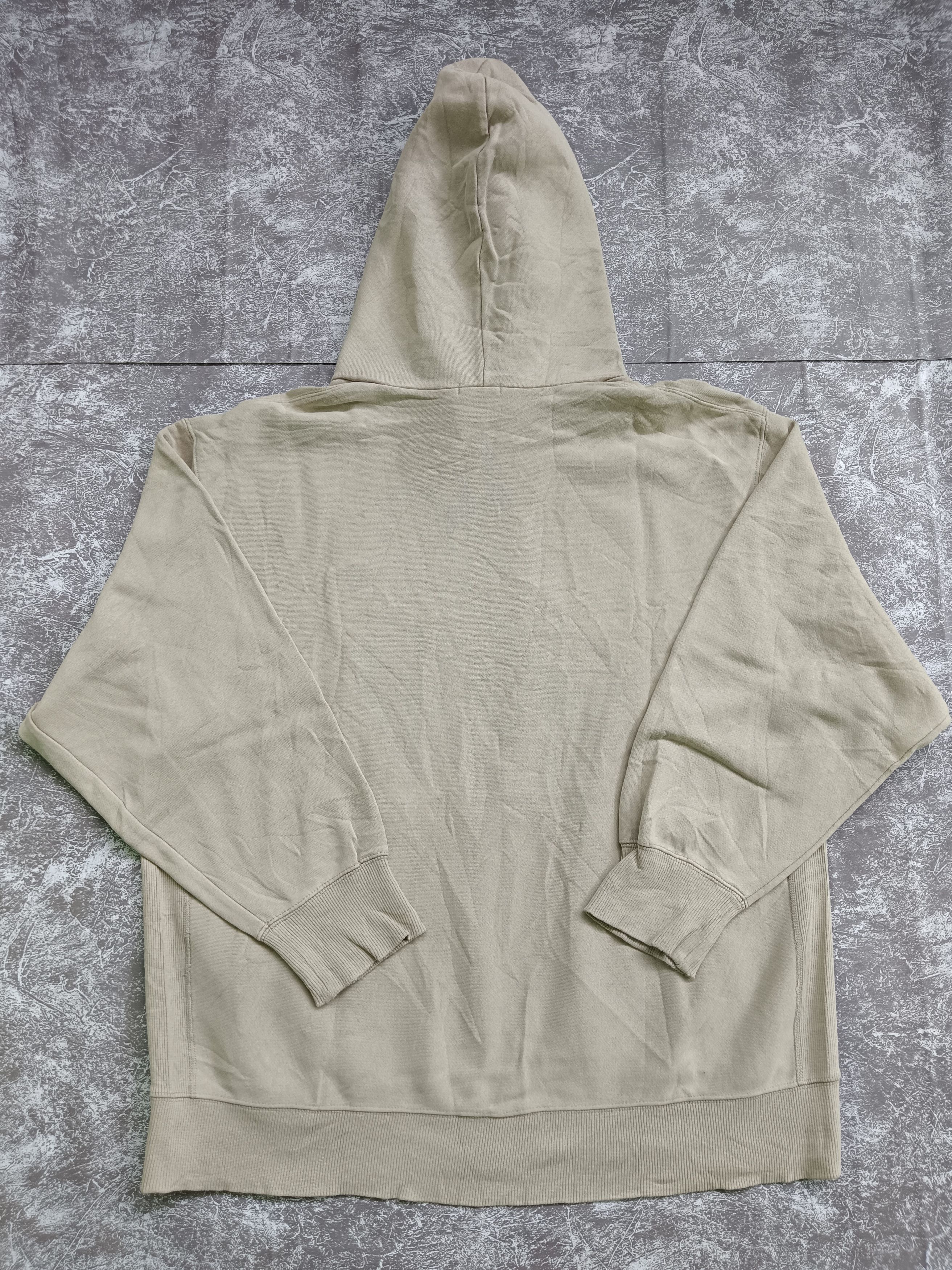 GU × Japanese Brand Gu Basic Hoodie Cream Size US XL / EU 56 / 4 - 2 Thumbnail