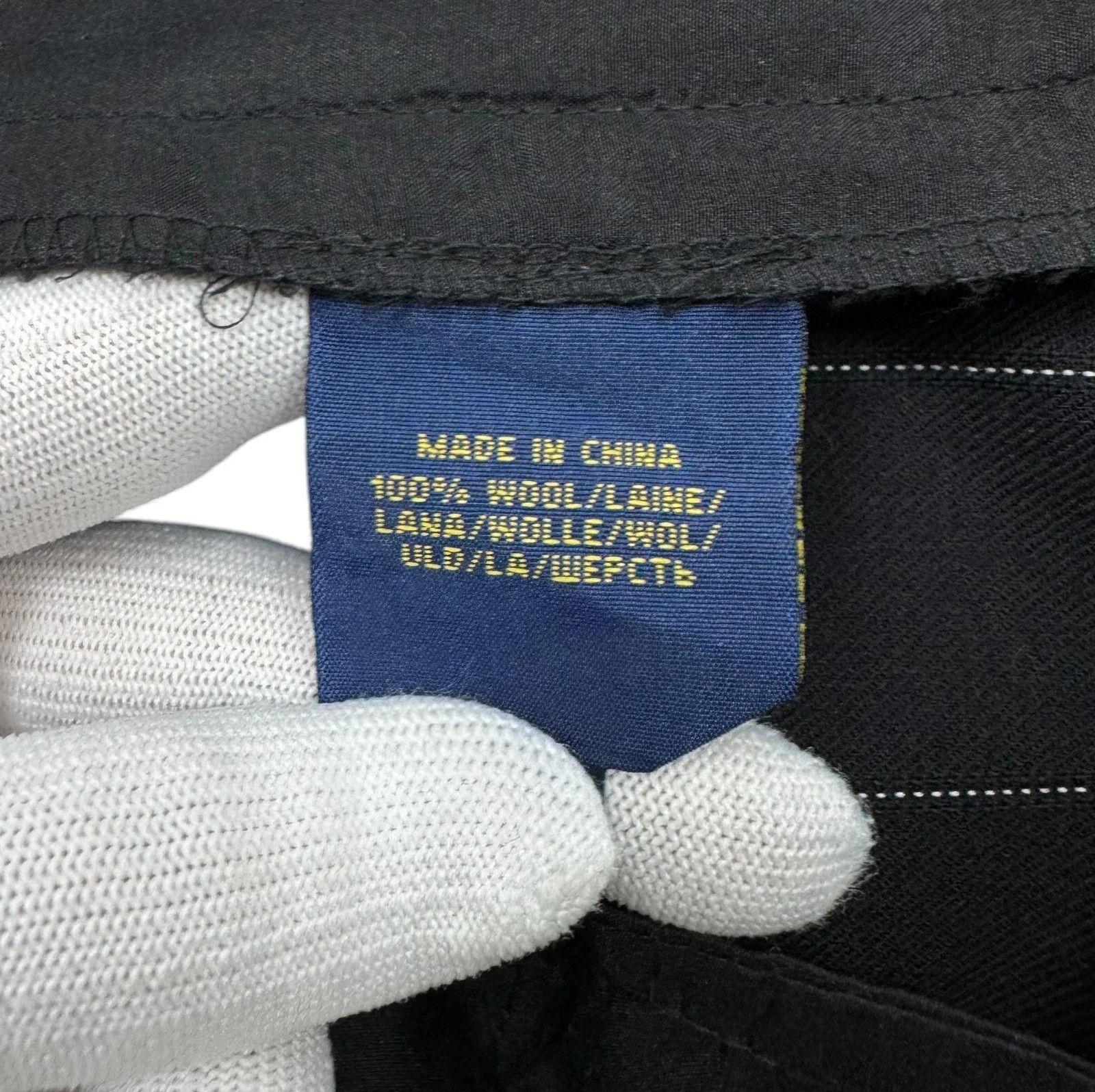 Polo Ralph Lauren Polo Ralph Lauren Striped Wool Dress Pants size 10 Size 32" / US 10 / IT 46 - 11 Thumbnail