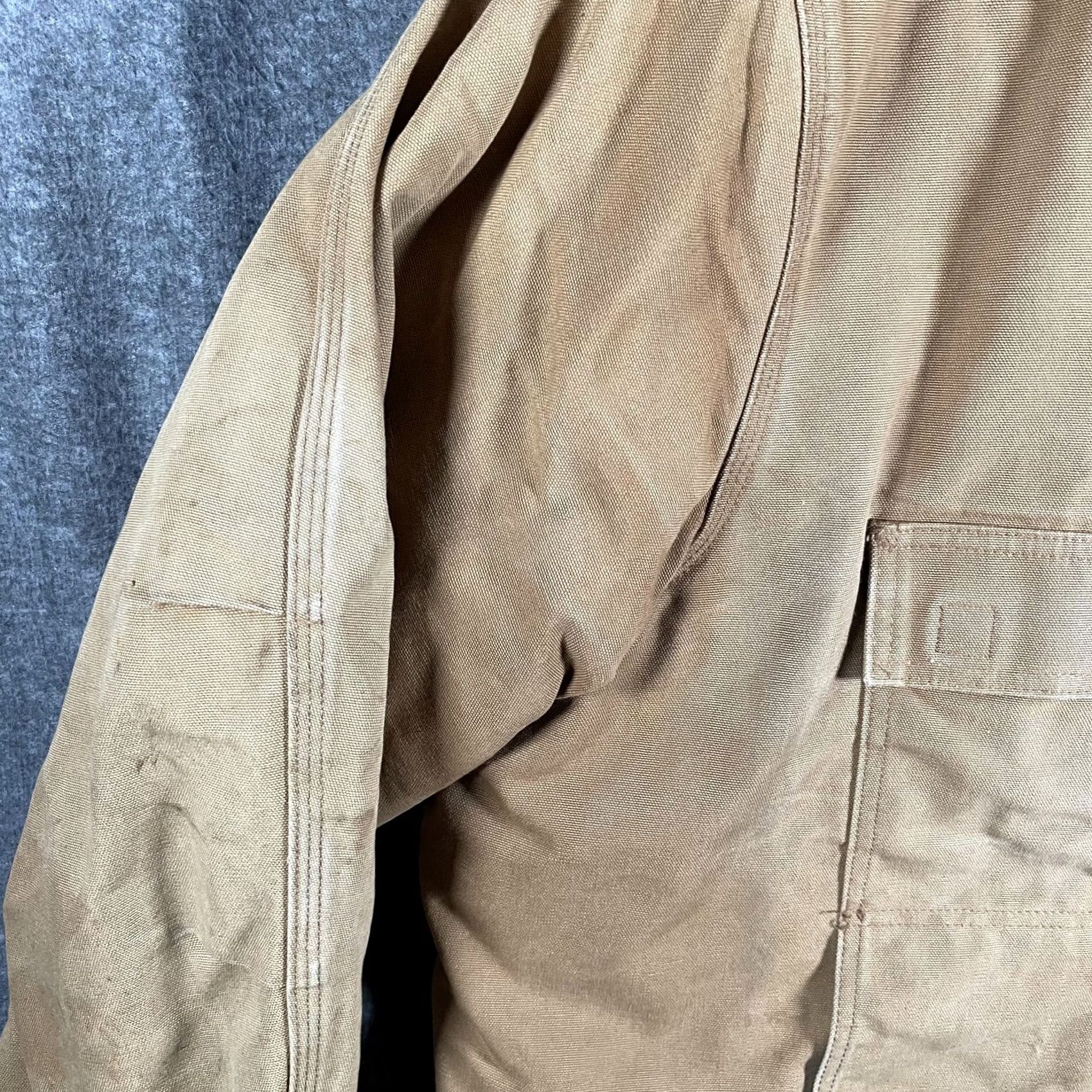 Carhartt VINTAGE Carhartt Coat Mens 2XLT Brown Quilted Lined Corduroy Collar USA Workwear Jacket Size US XXL / EU 58 / 5 - 5 Thumbnail