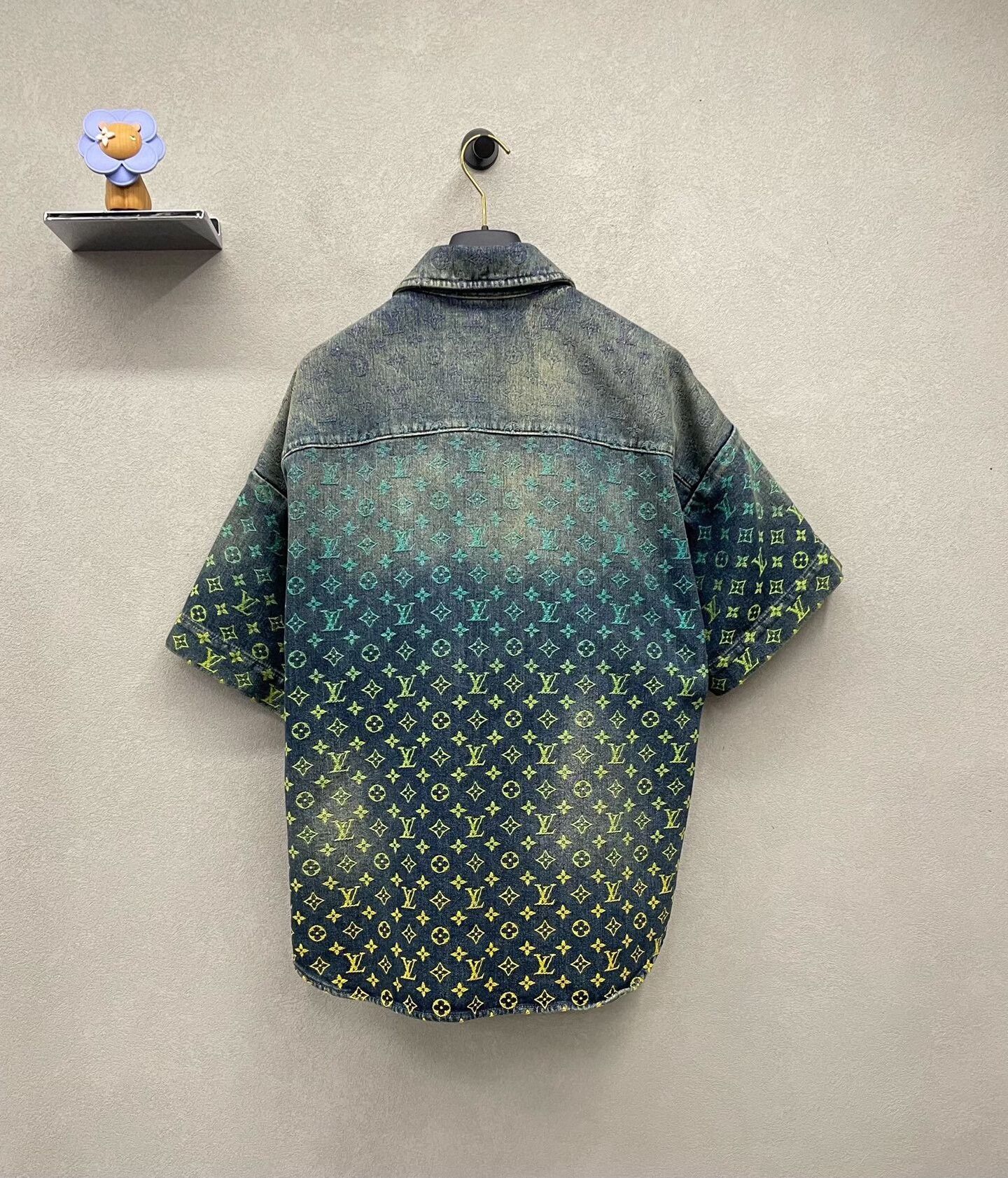 Louis Vuitton lv denim short sleeve shirt size s Size US S / EU 44-46 / 1 - 2 Thumbnail