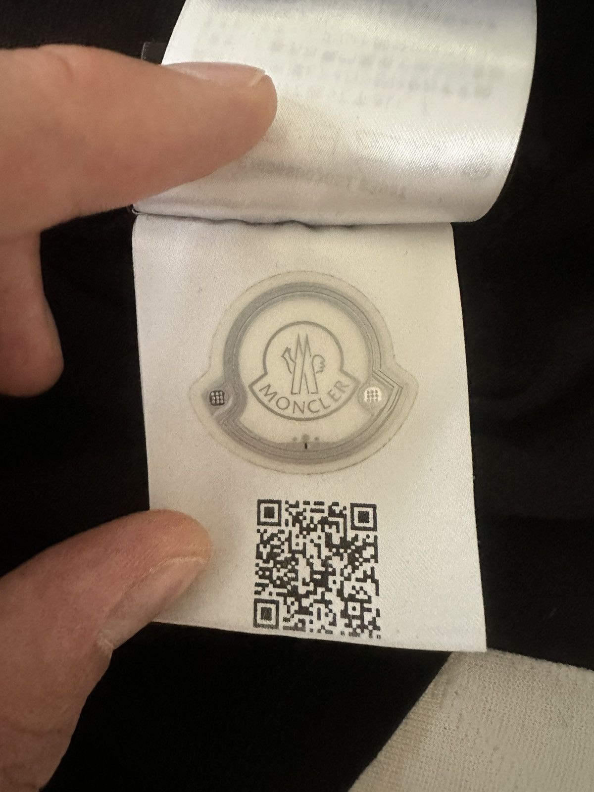 Moncler Black Moncler Tee Size US S / EU 44-46 / 1 - 7 Thumbnail