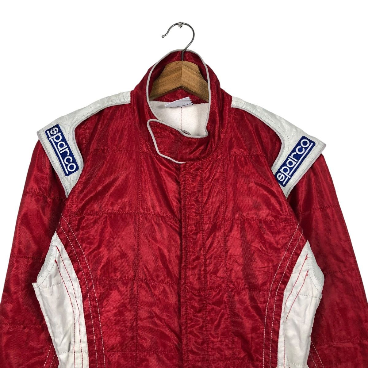 Sports Specialties 🔥VINTAGE SPARCO COVERALL RACING BIG LOGO SPELL OUT Size US 30 / EU 46 - 6 Thumbnail