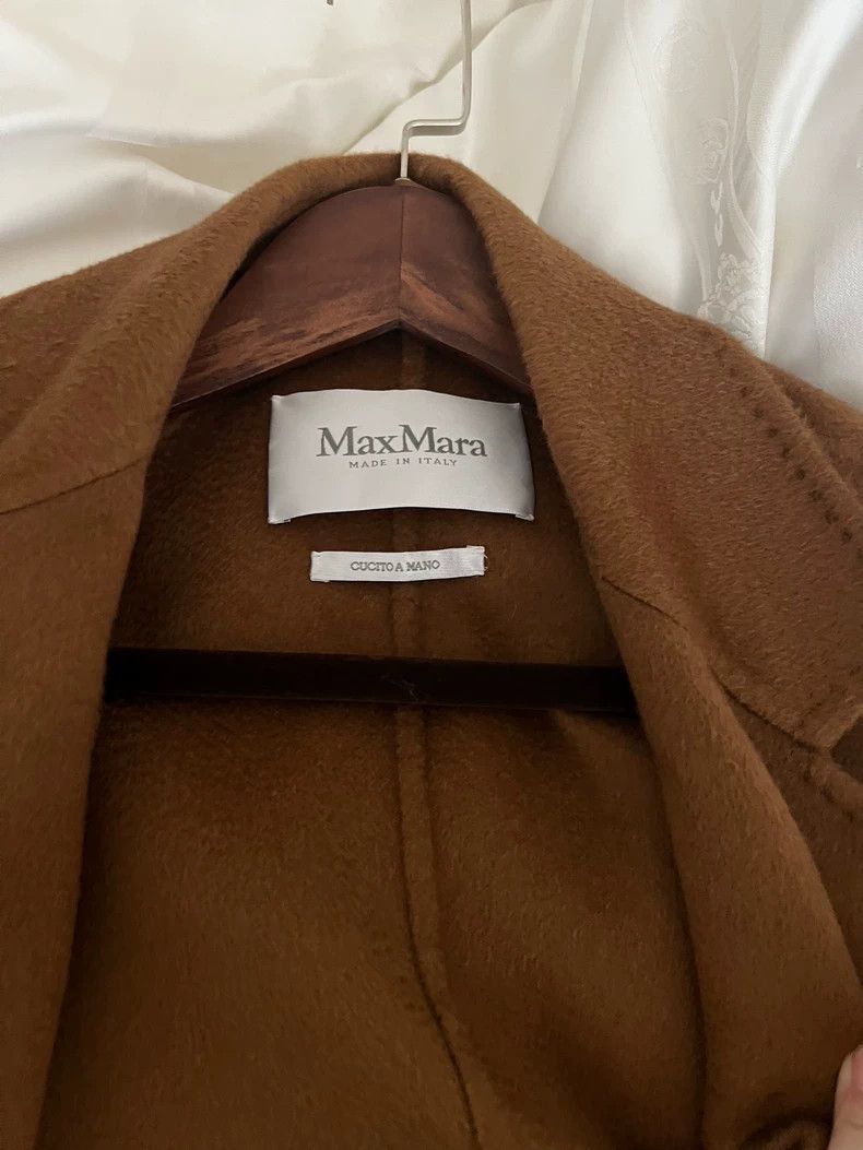 Max Mara Max Mara Caramel Labbor Cashmere Handstitched Large Size 3XL / US 20-22 - 1 Thumbnail