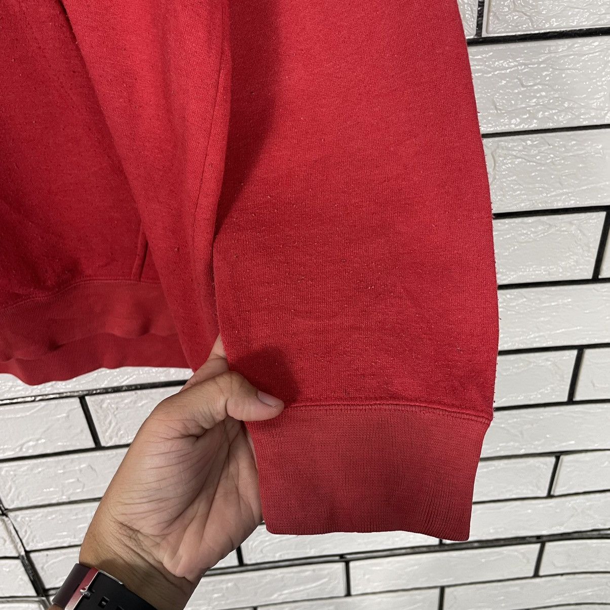 Japanese Brand Bullet Noise Fat Slim Red Hoodie Size US L / EU 52-54 / 3 - 12 Thumbnail