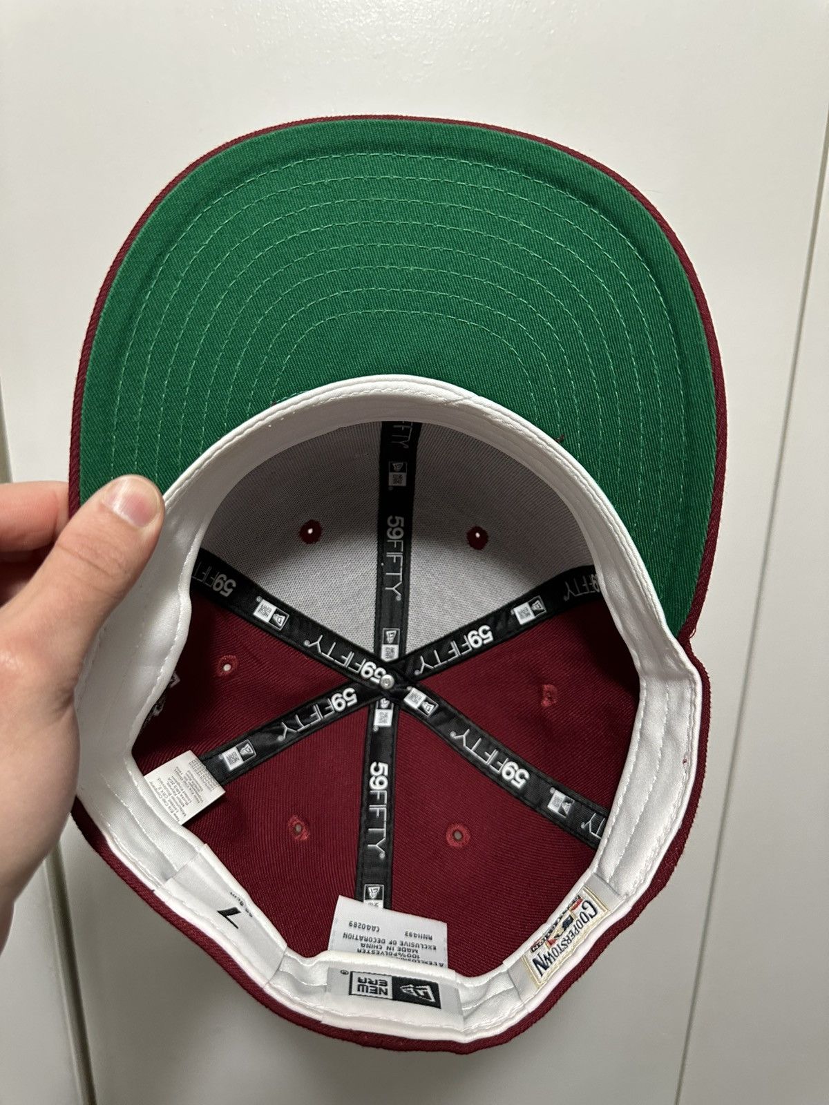 Cooperstown Collection × MLB × New Era Topperz Exclusive Anaheim Angels fitted size 7 Size ONE SIZE - 4 Thumbnail