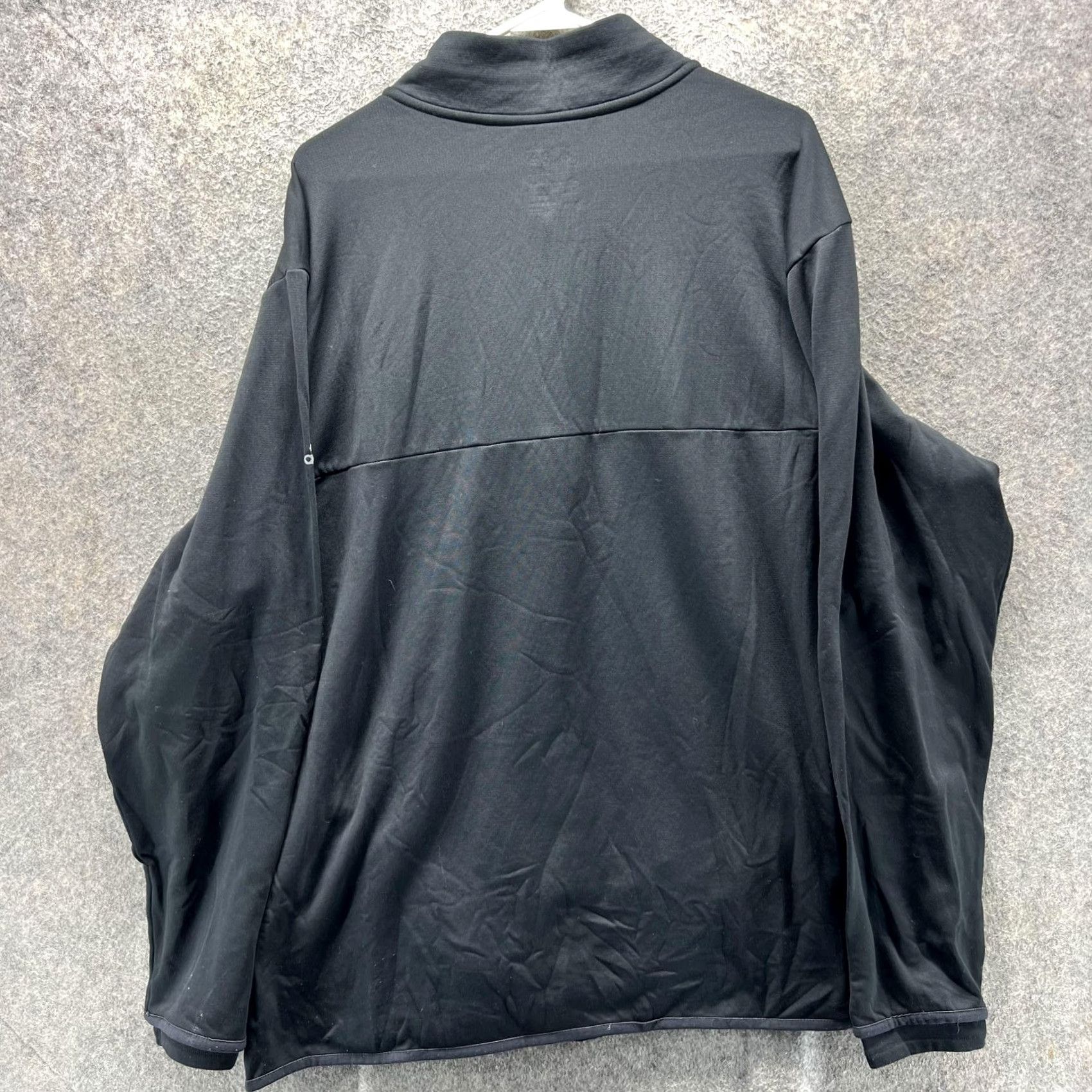 Adidas Adidas Climaheat Pullover Mens 2XL Black 1/4 Zip Golf Thermal Top Athletic Size US XXL / EU 58 / 5 - 2 Thumbnail
