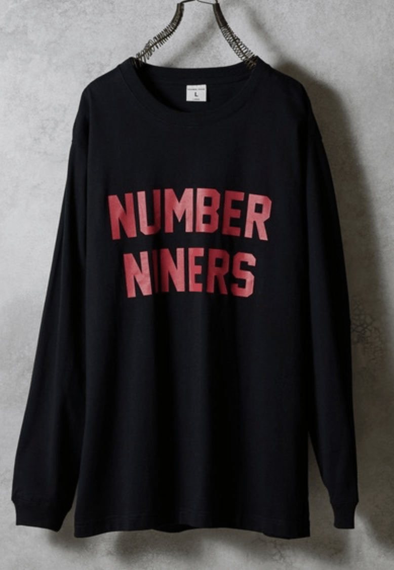 Number (N)ine number nine NUMBER NINERS PRINTED CLASSIC L/S T-SHIRT Size US L / EU 52-54 / 3 - 1 Thumbnail