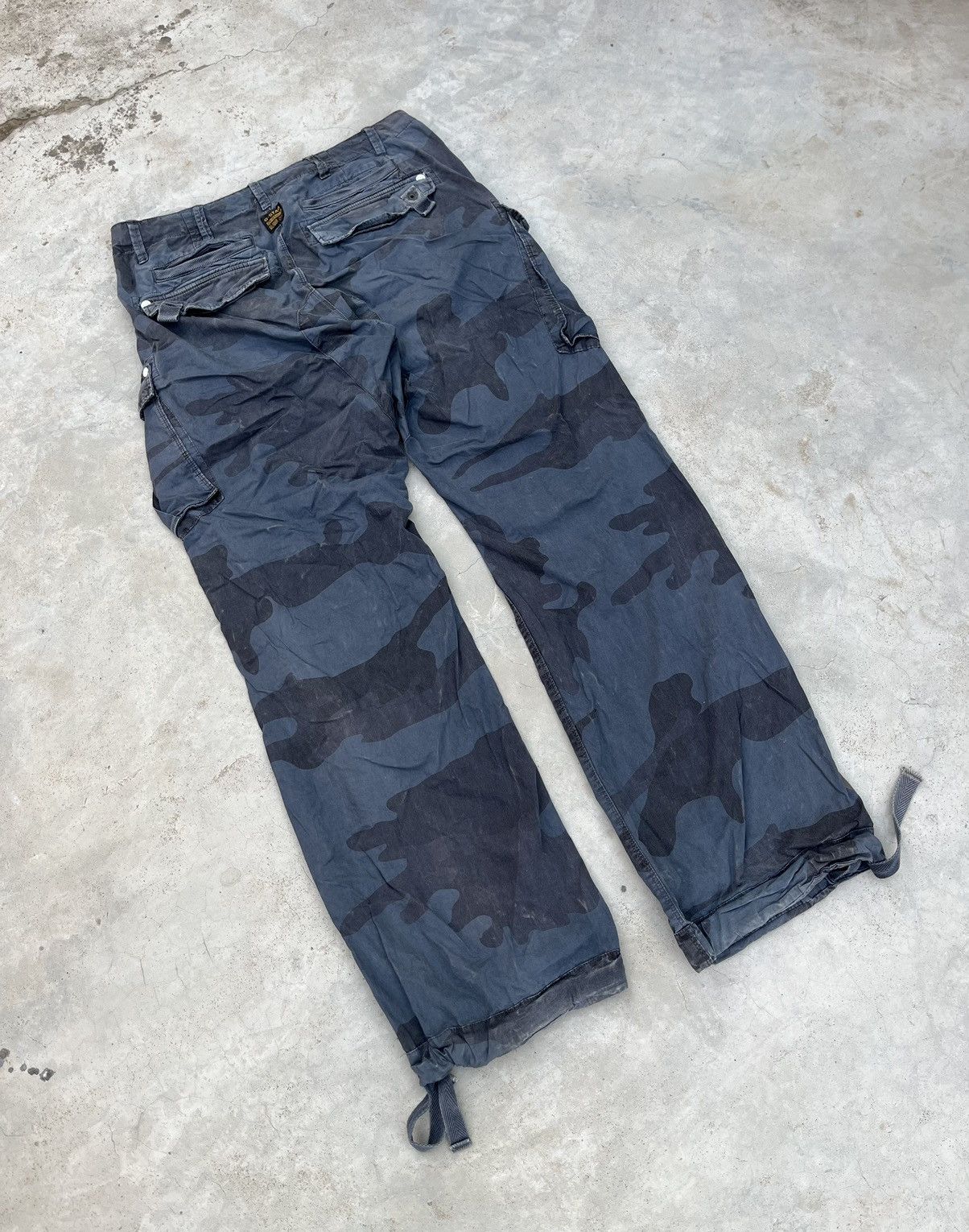G-Star RARE VINTAGE G-STAR RAW 3301 NAVY MILITARY Size US 34 / EU 50 - 3 Thumbnail