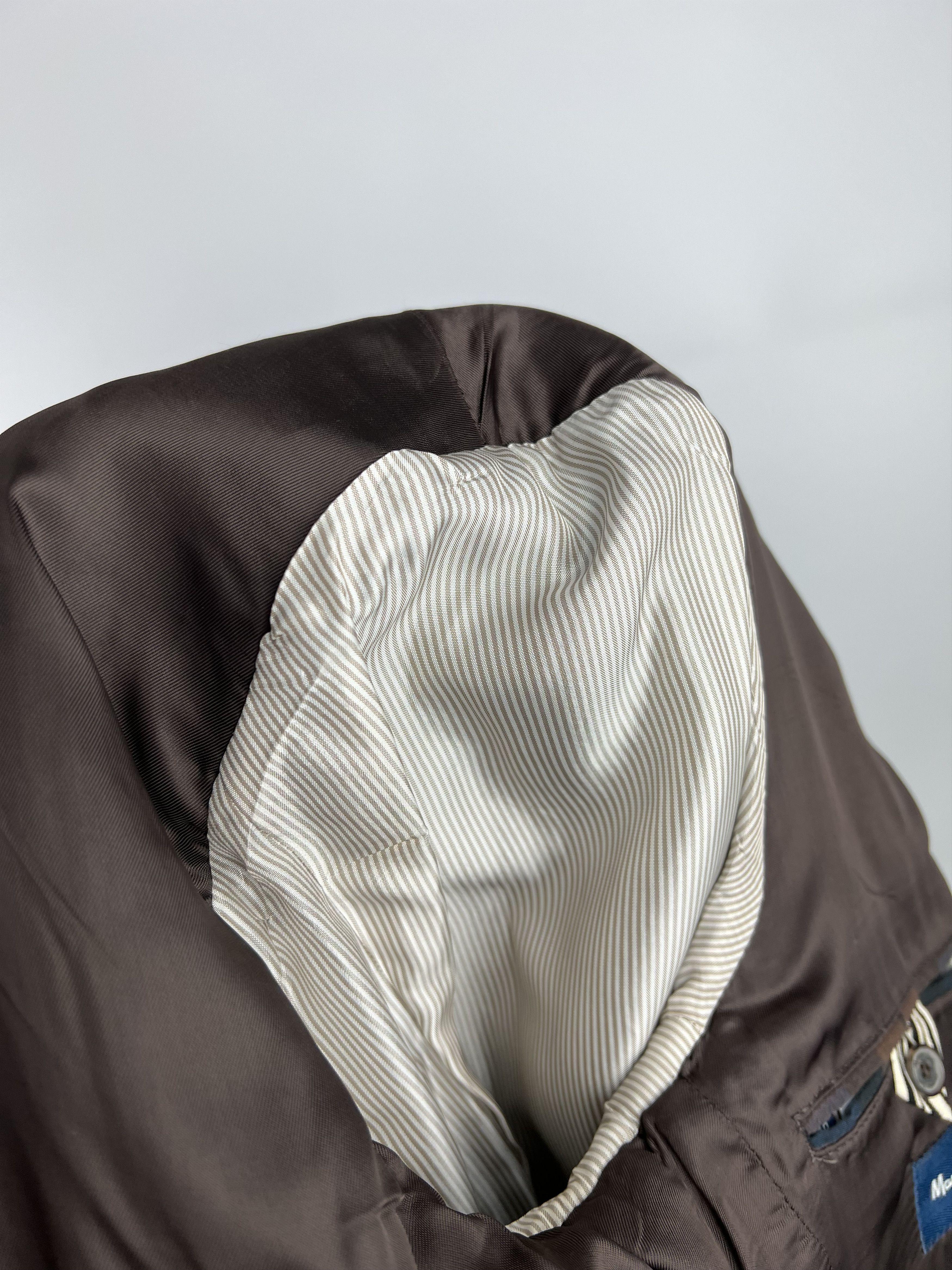 Massimo Dutti Massimo Dutti Men's Wool Tweed Check Blazer Jacket Size 50 Size 50R - 12 Thumbnail