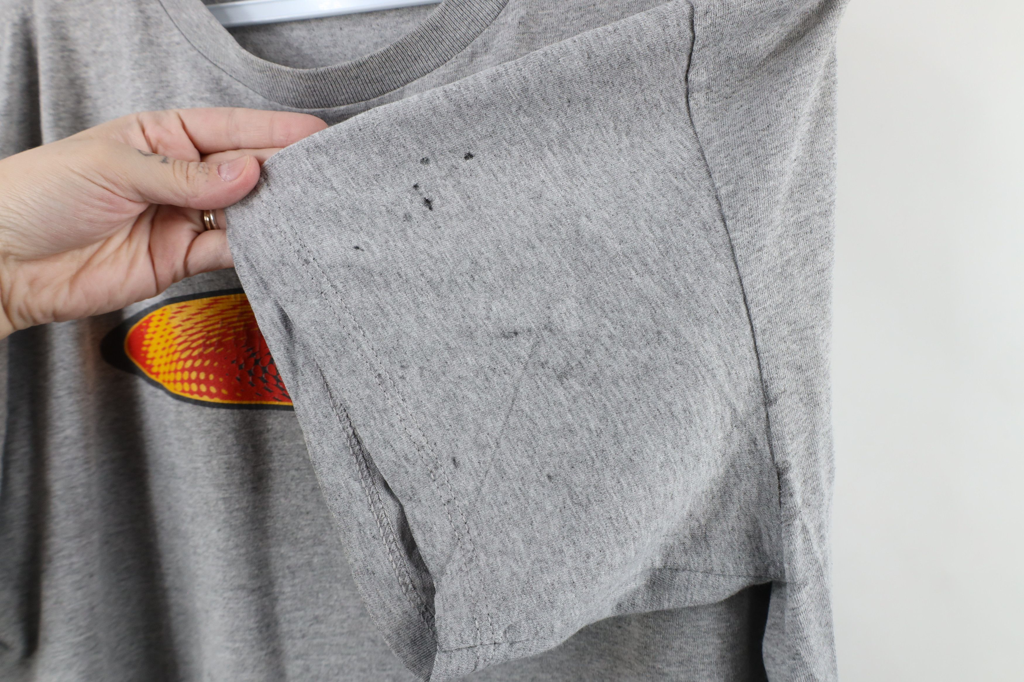 Adidas × Vintage Vintage 90s Adidas Spell Out Geometric T-Shirt Gray USA Size US L / EU 52-54 / 3 - 8 Thumbnail