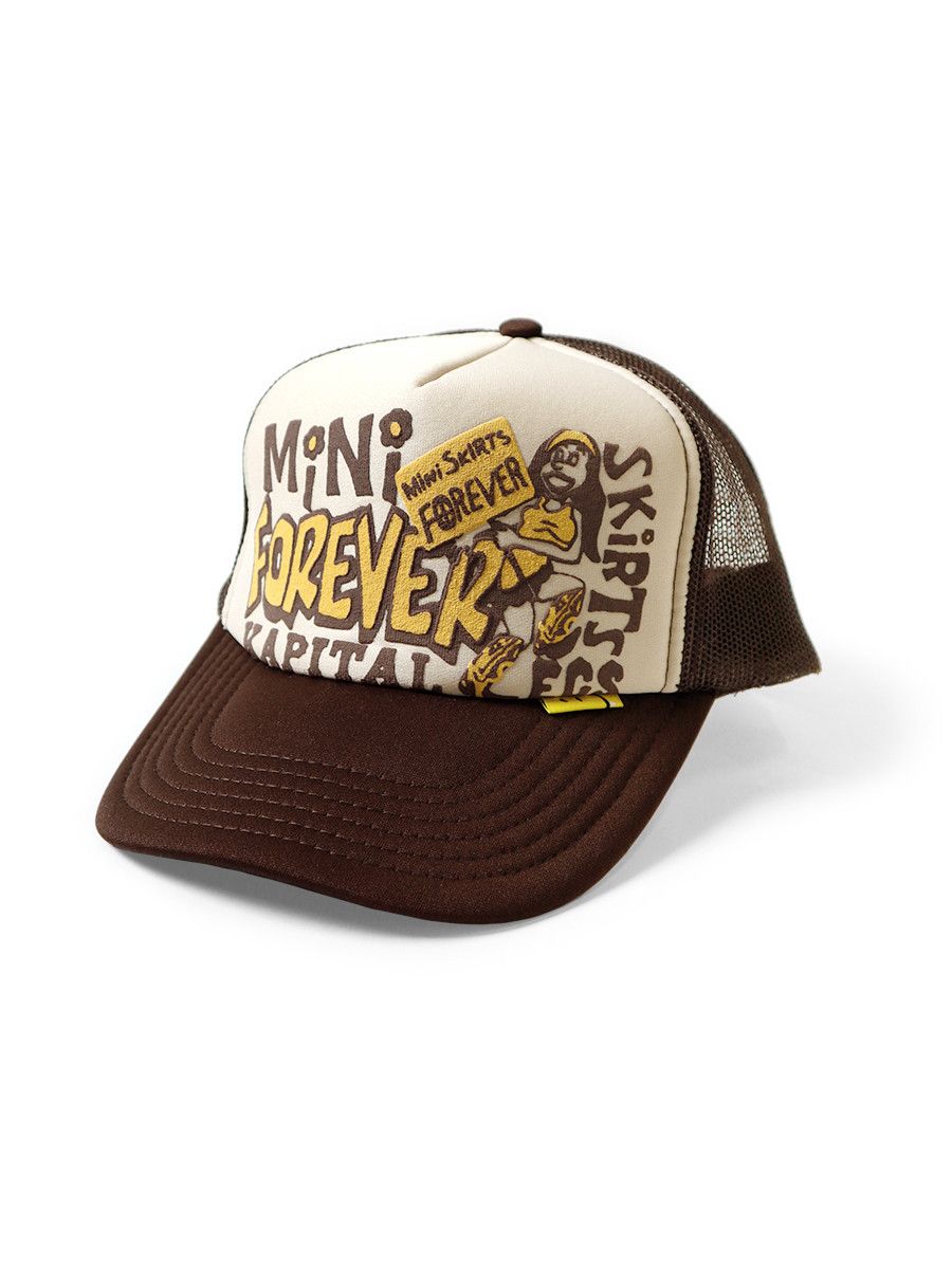 image of Kapital Legs Mini Skirts Forever Cap in Brown, Men's