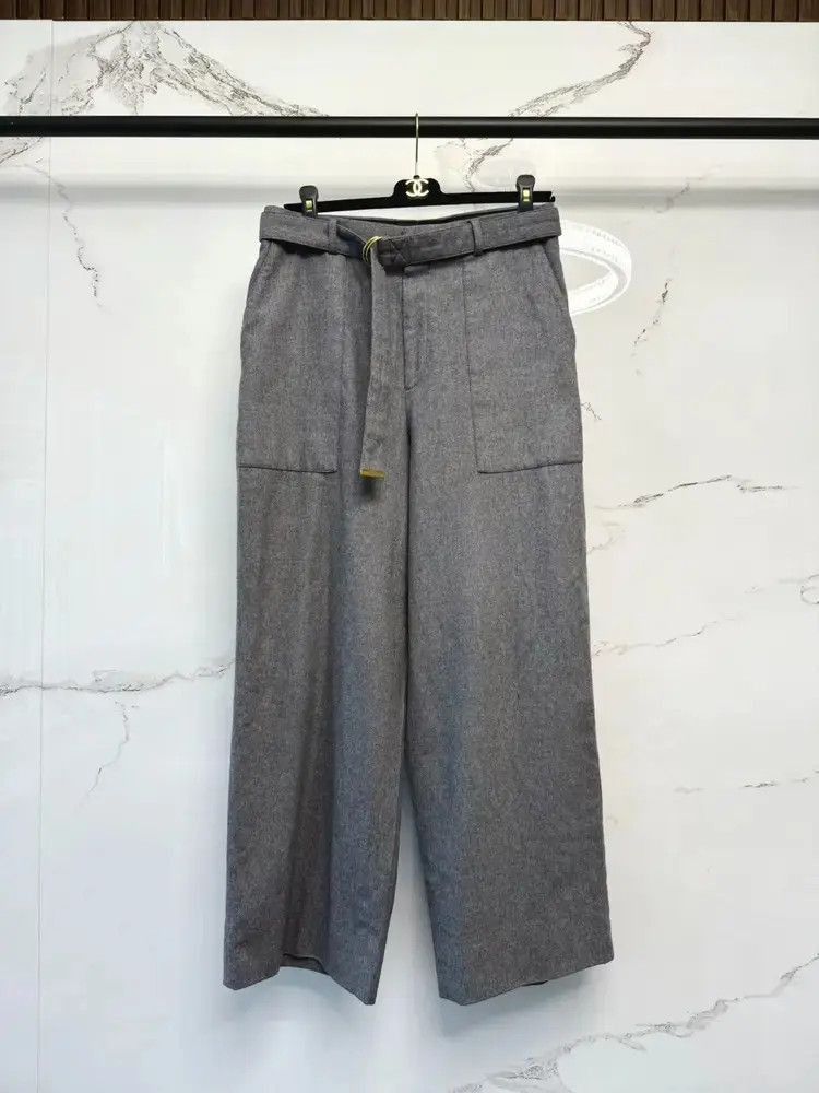 Celine Celine by Hedi 23AW Belt Attached Wool Trouser-2507 Size US 30 / EU 46 - 7 Thumbnail