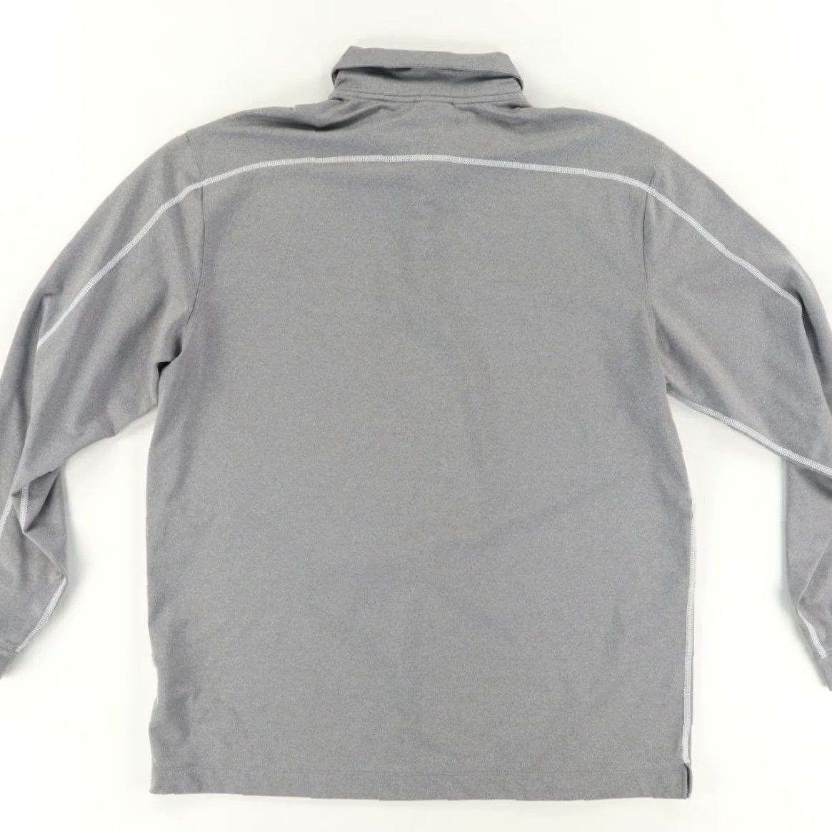 Nike Nike Golf Collared Pullover Stretch Solid Long Sleeve Gray Men’s L Shirt Size US L / EU 52-54 / 3 - 4 Thumbnail