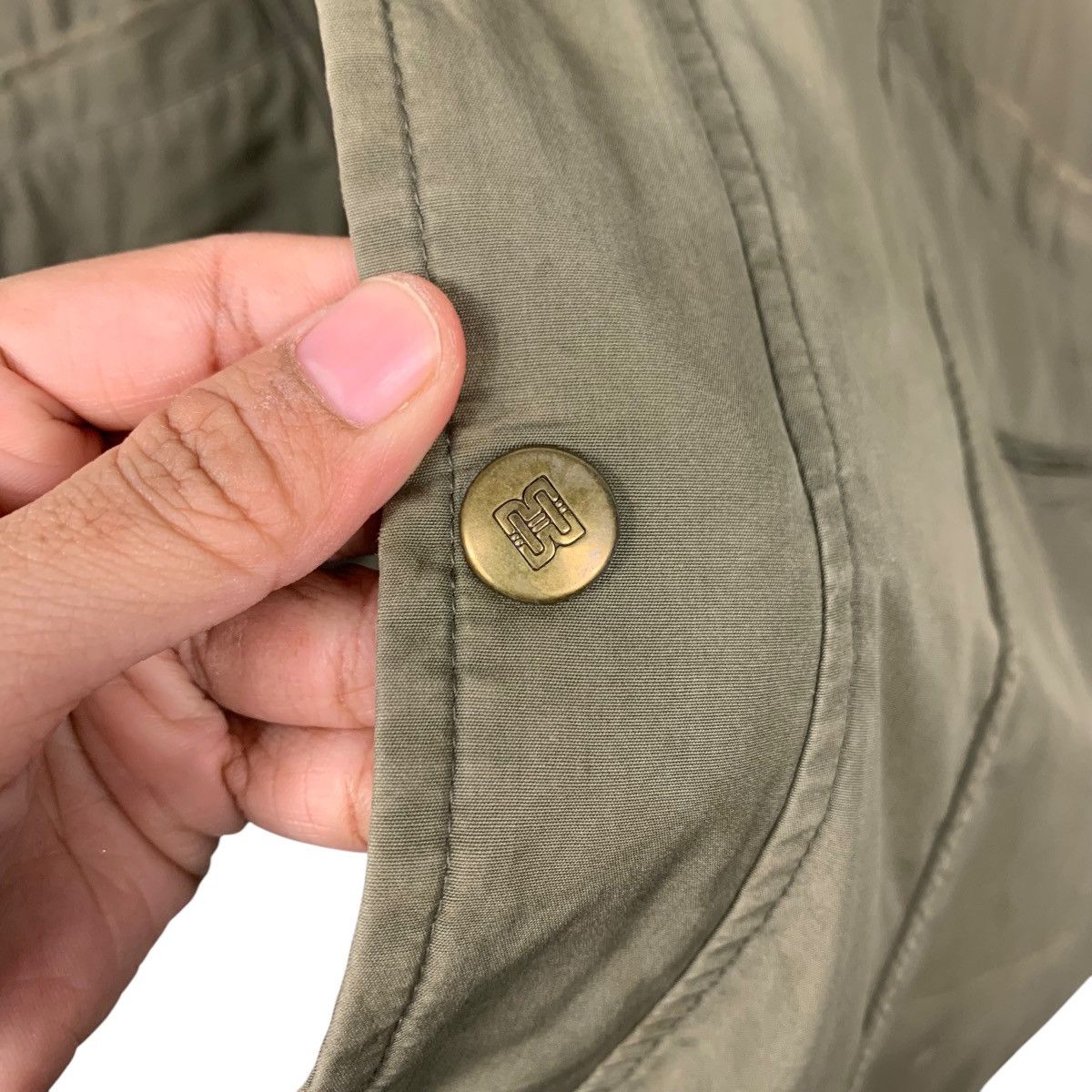 DAKS DAKS ENGLAND Olive Green Parka Jacket #2283-C101 Size US L / EU 52-54 / 3 - 15 Thumbnail