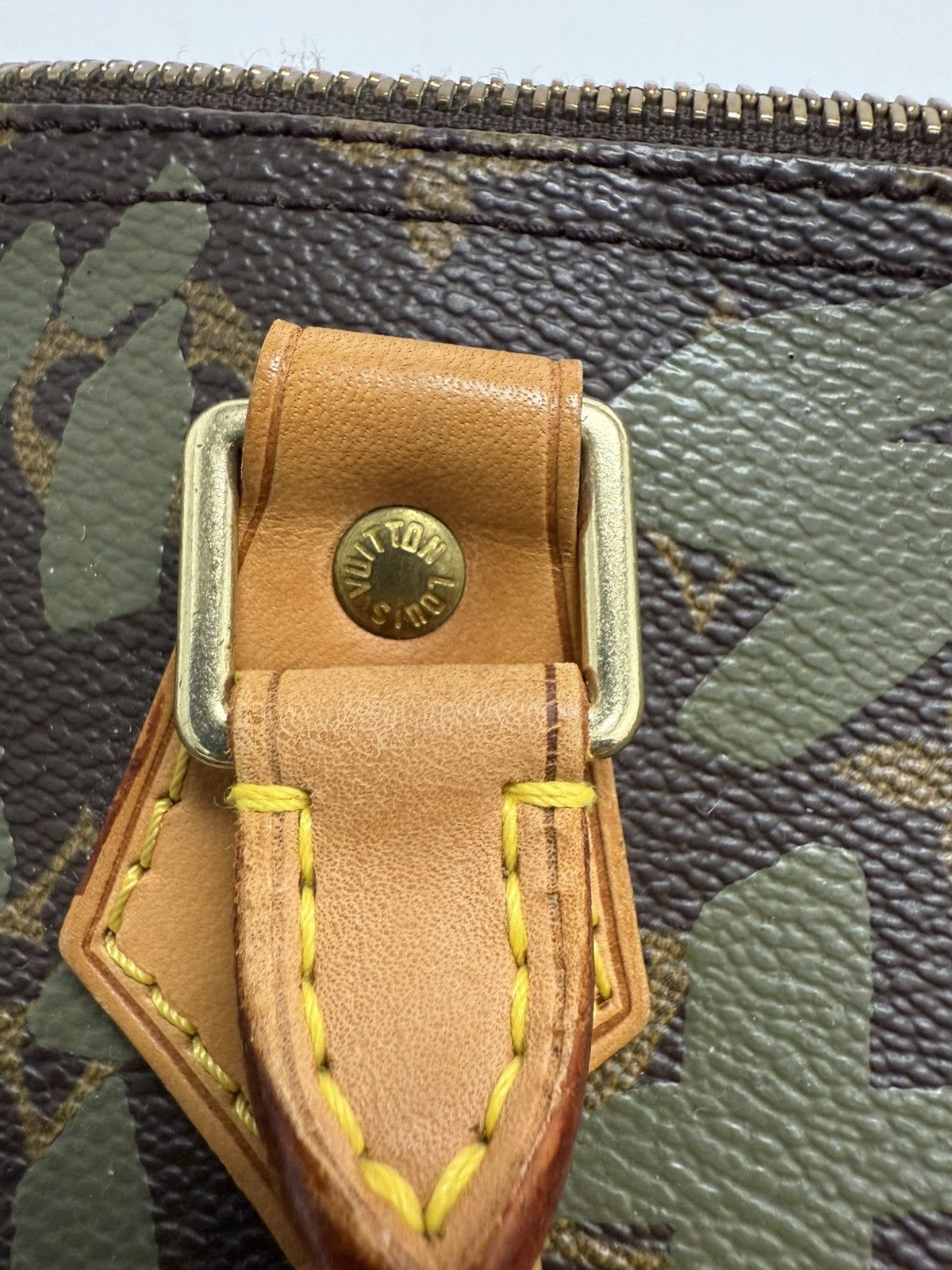 Louis Vuitton × Stephen Sprouse Louis Vuitton Stephen Sprouse Green Graffiti Speedy 30 Size ONE SIZE - 10 Thumbnail