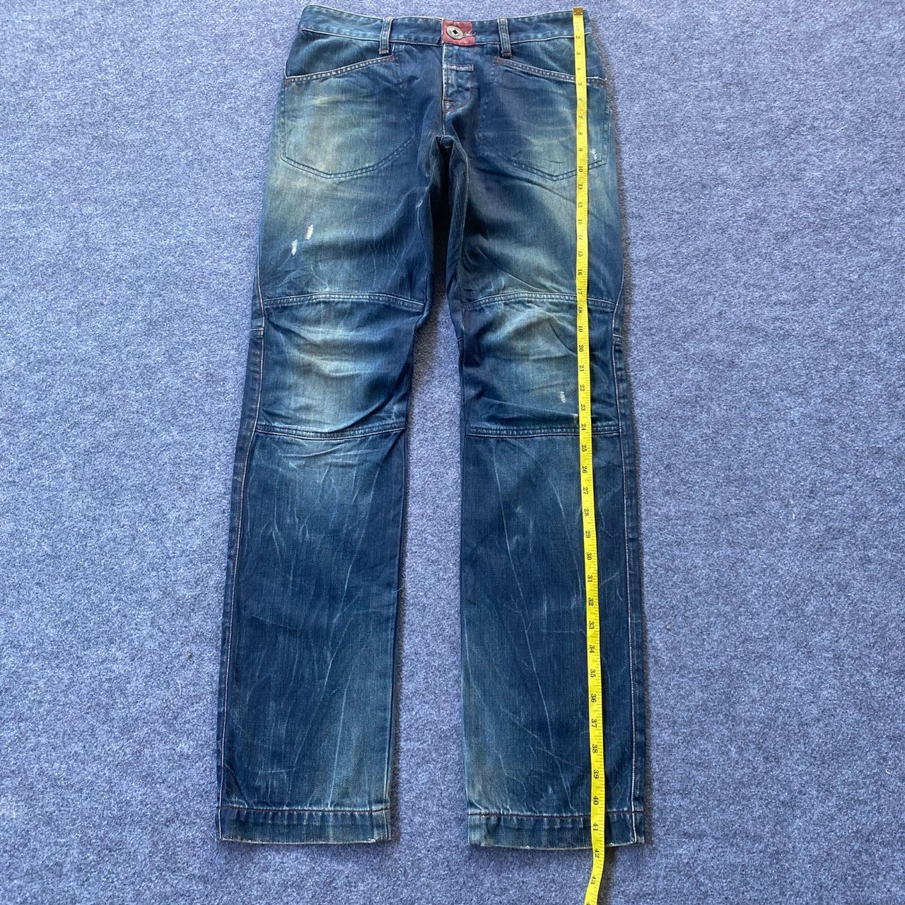 Marithe + Francois Girbaud 💥Best Offer💥 Marithe Francois Girbaud Distressed Size US 32 / EU 48 - 3 Thumbnail