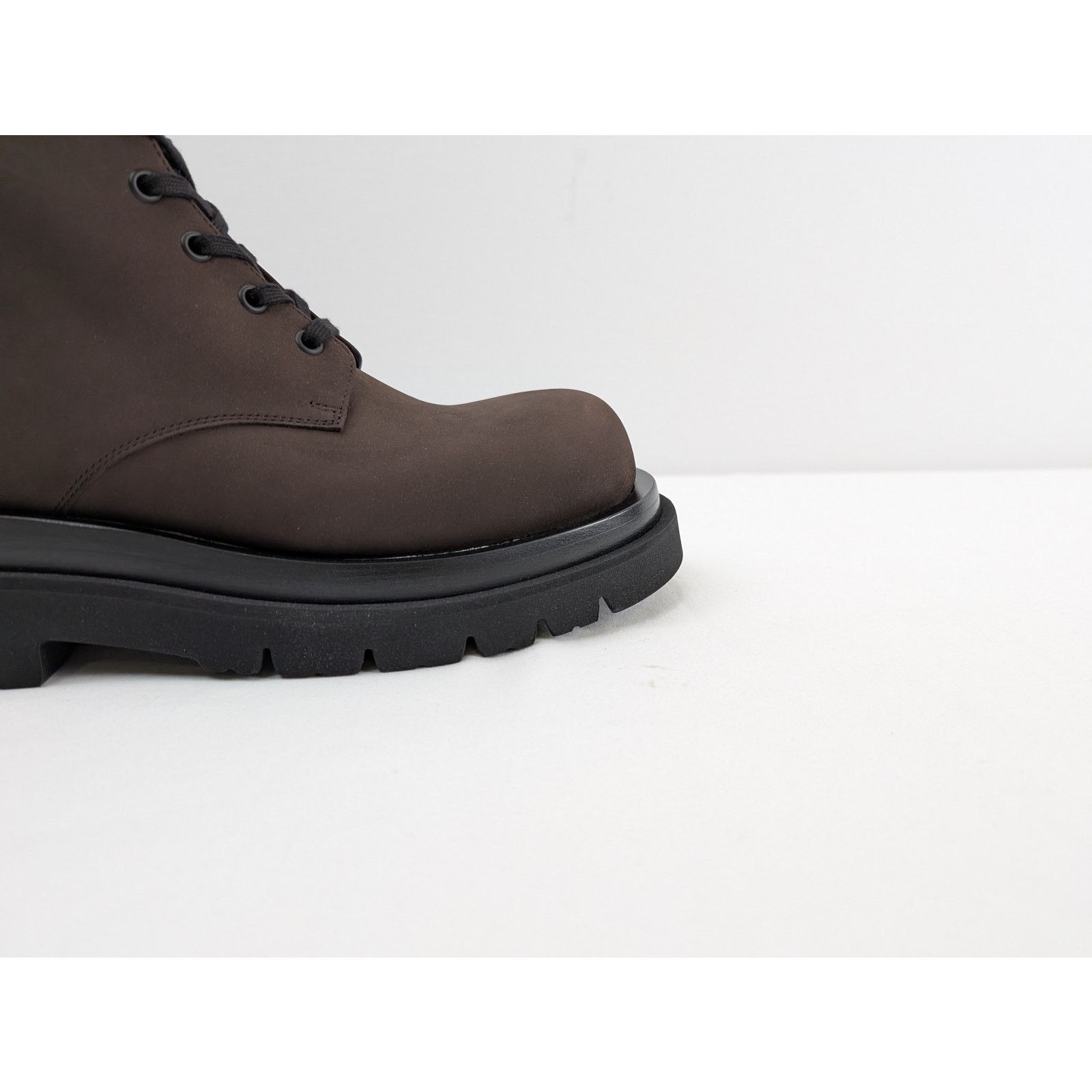 Bottega Veneta o1rshd1 Provv NAbuck Oil Ankle Boot Leather in Coffee Size US 8 / EU 41 - 4 Thumbnail