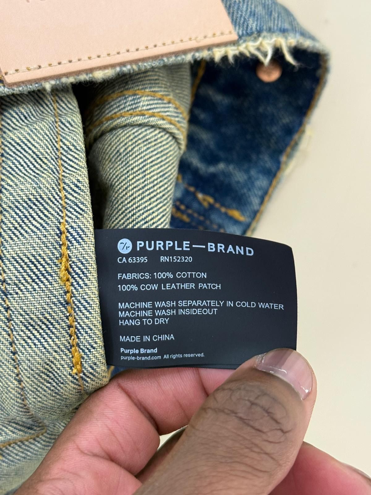 Purple Brand Purple Brand Denim Jacket Size US M / EU 48-50 / 2 - 4 Thumbnail
