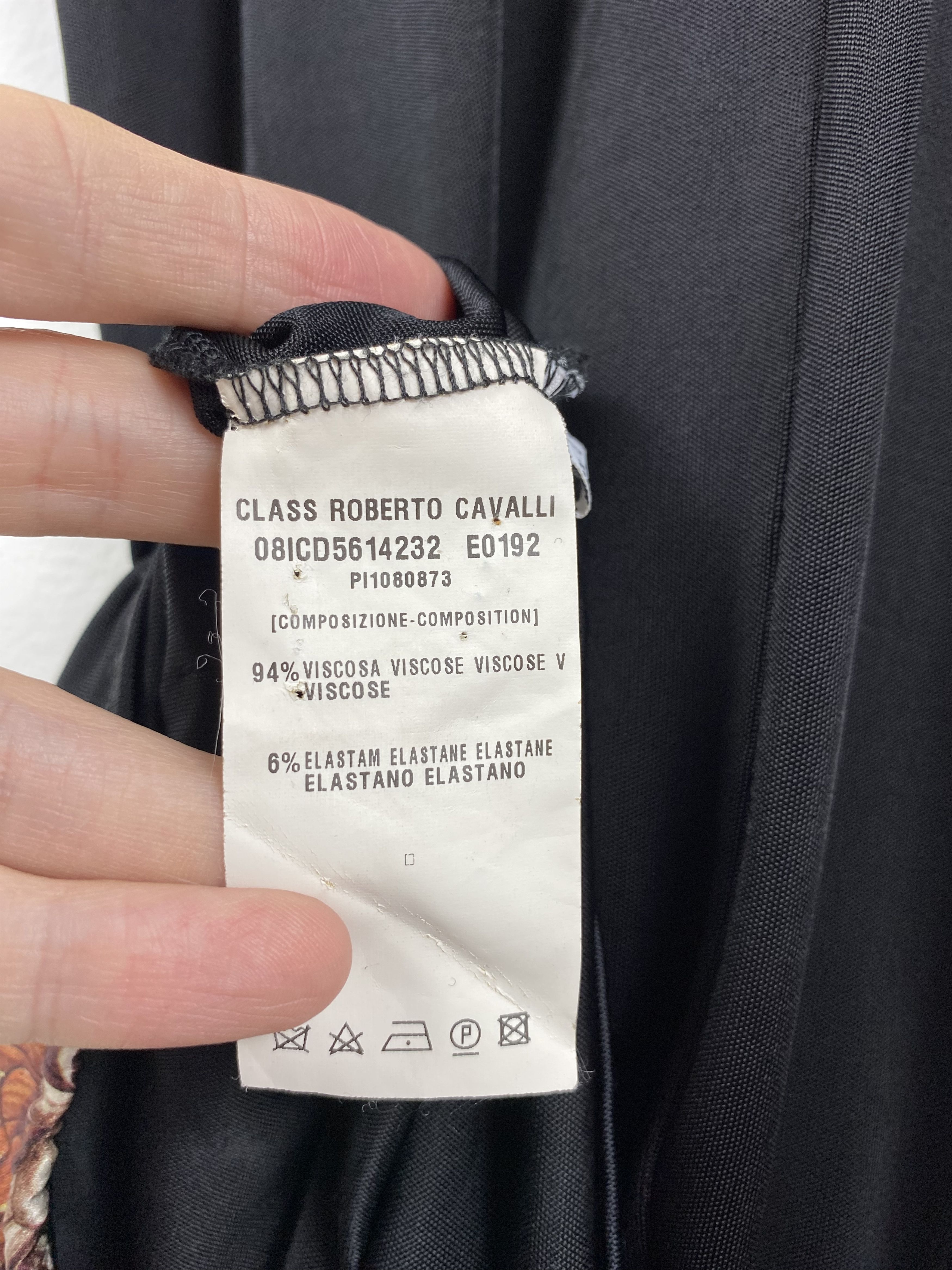 Roberto Cavalli Class by Roberto Cavalli Twist Front Detail Dress 44 IT Size L / US 10 / IT 46 - 9 Thumbnail