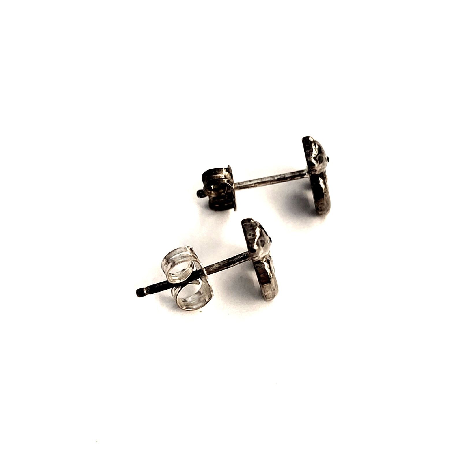 Other Sterling Silver Teddy Bear Earrings with Necklace Set Size ONE SIZE - 4 Thumbnail