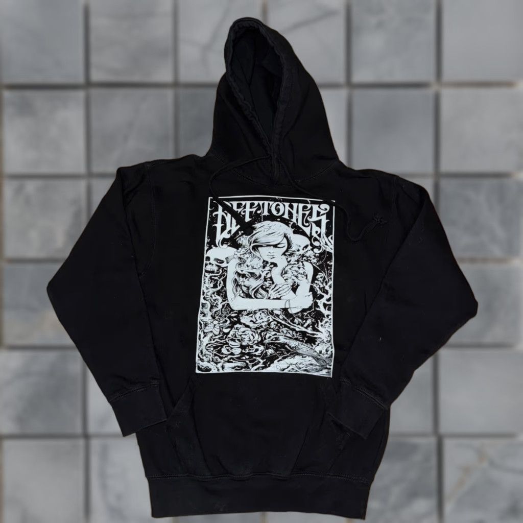 Vintage Nike Shirt Mens Small Black Pullover Hoodie Deftons? Size US S / EU 44-46 / 1 - 1 Thumbnail