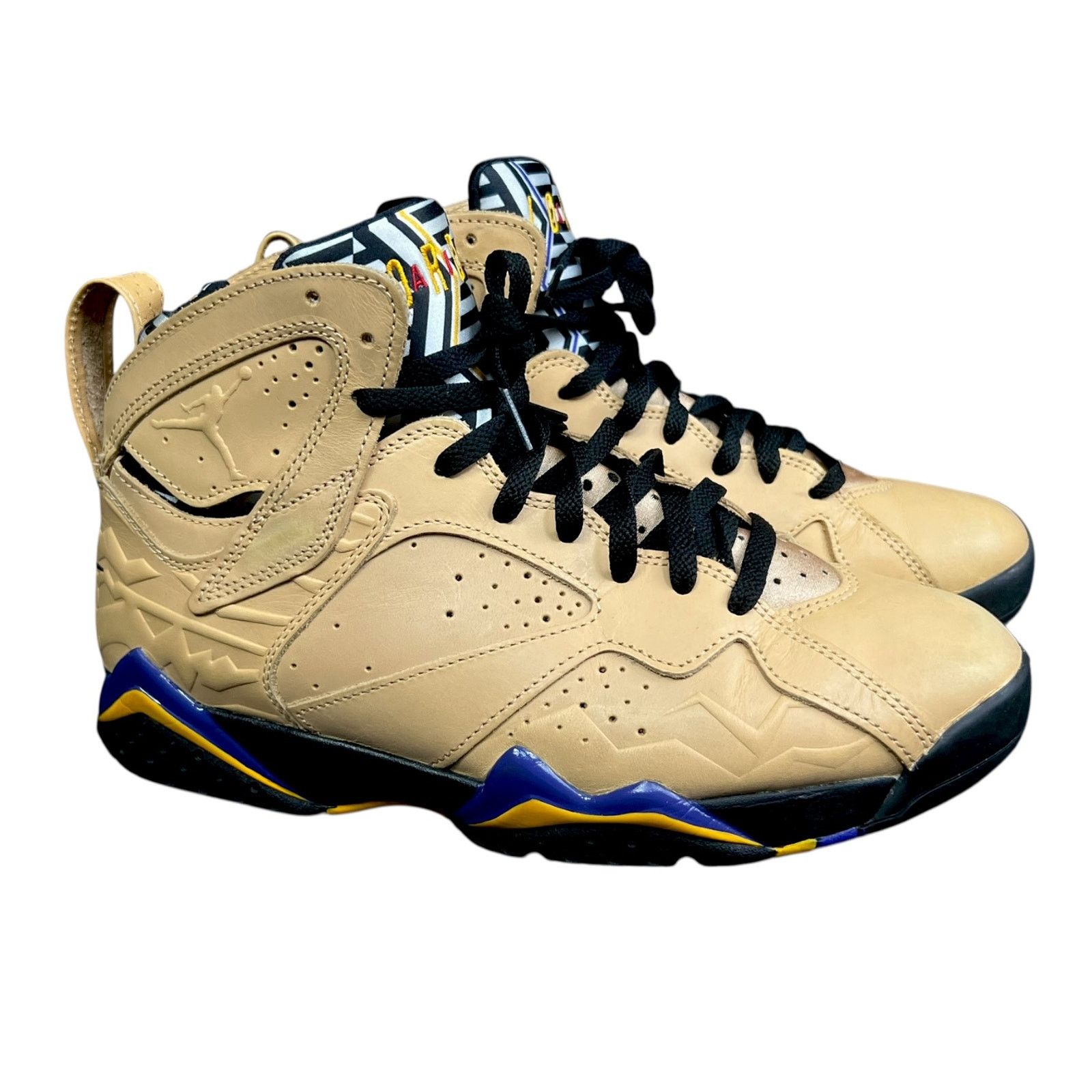 Nike Nike Air Jordan 7 Retro Afro Beats Mens 9 Tan Hi Top Sneaker Size US 9 / EU 42 - 8 Thumbnail