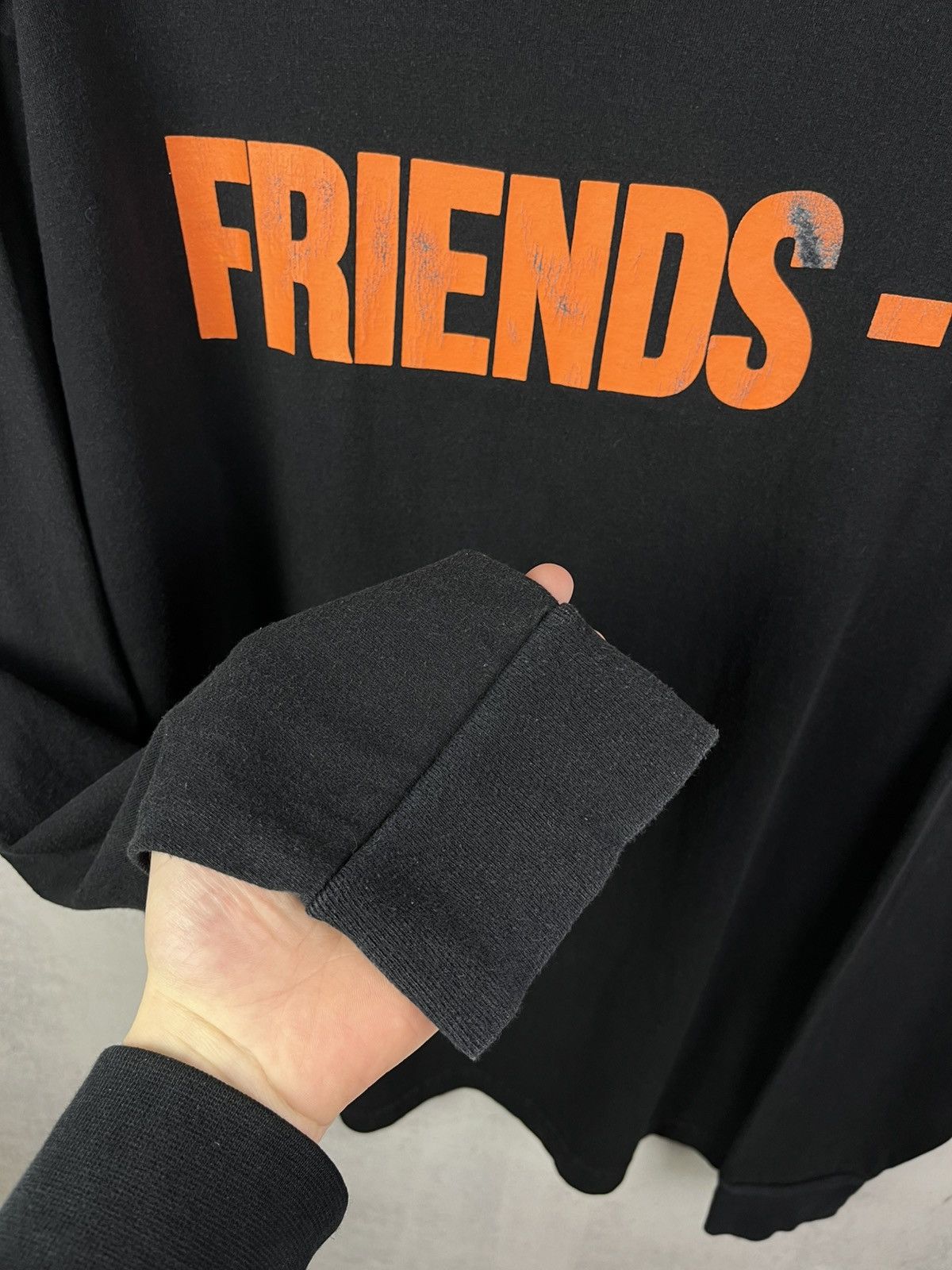 Vlone Vintage Vlone Friends Long-sleeve Shirt Rare Retro Hype Y2K Size US XXL / EU 58 / 5 - 4 Thumbnail