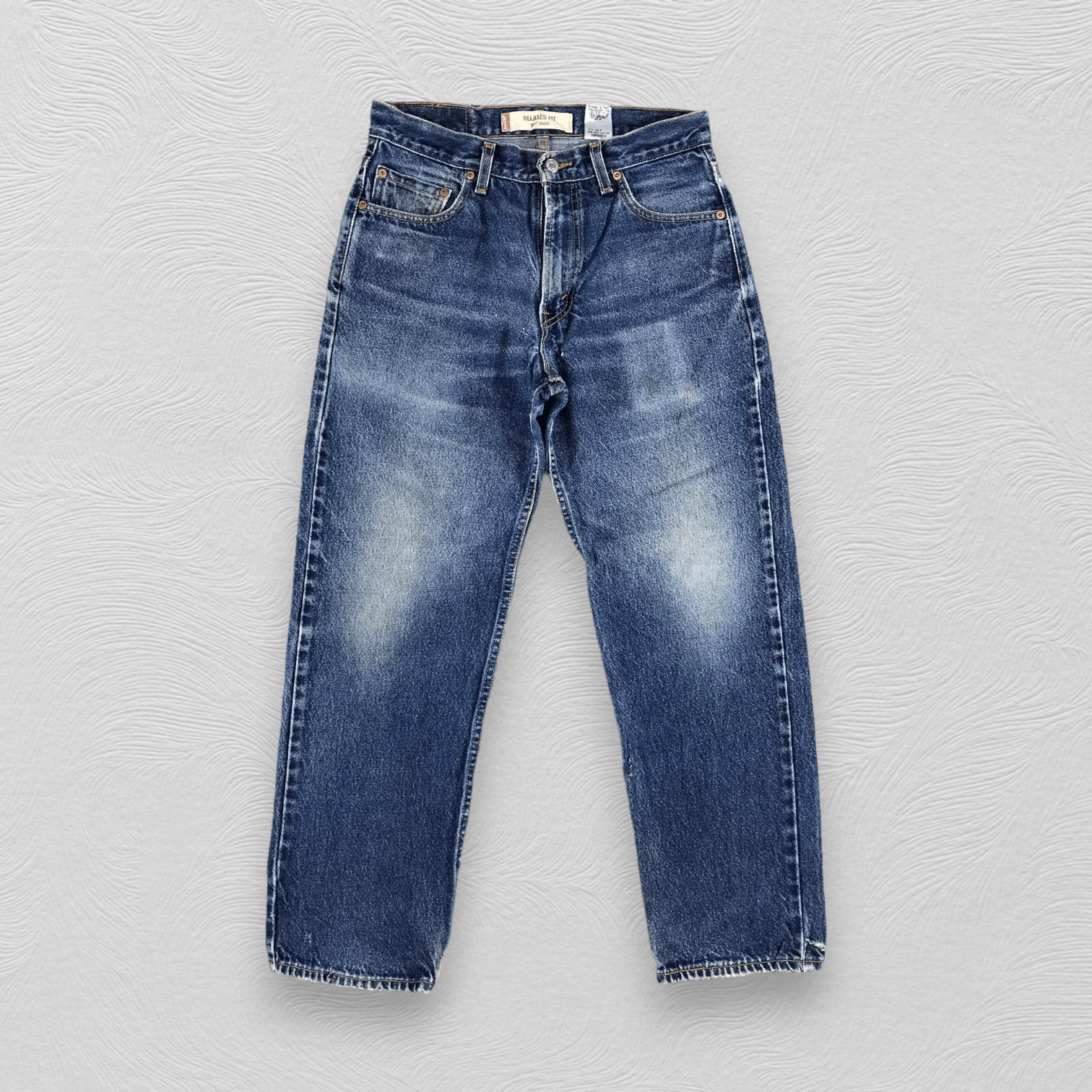 Levi's Vintage Levi's 550 Jeans Faded Blue Denim KJ993 Size US 30 / EU 46 - 1 Thumbnail