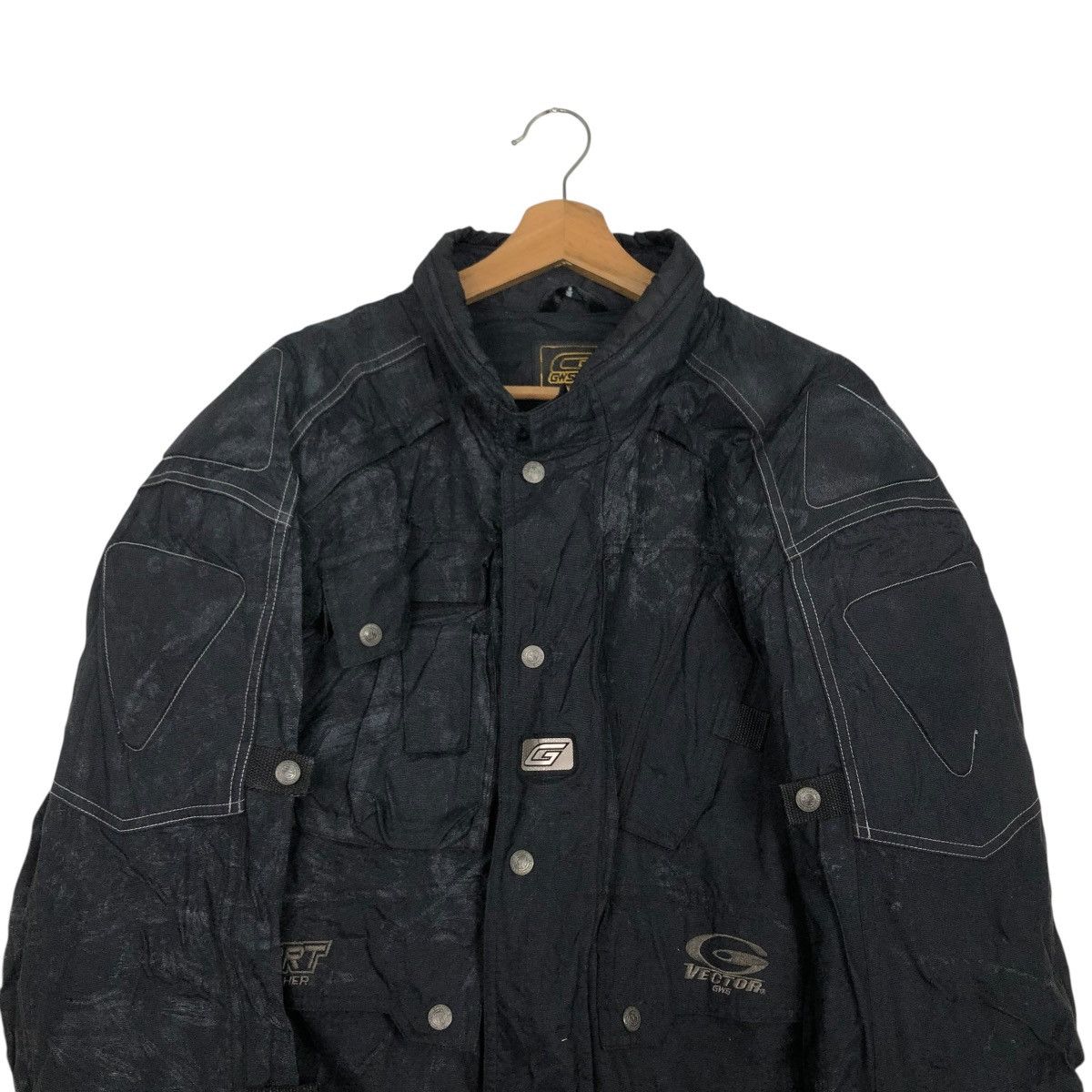 Japanese Brand 🔥VINTAGE BOMBER RACING MOTORCYCLE JACKET GW SPORT GOLDWIN Size US M / EU 48-50 / 2 - 5 Thumbnail